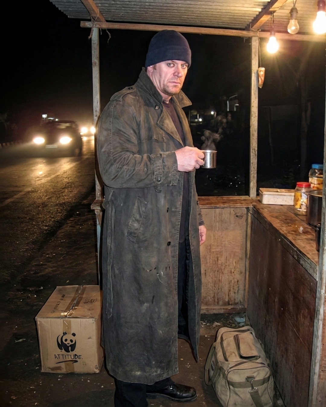 Power - A rare throwback photo of The Undertaker. Even outside the ring ...