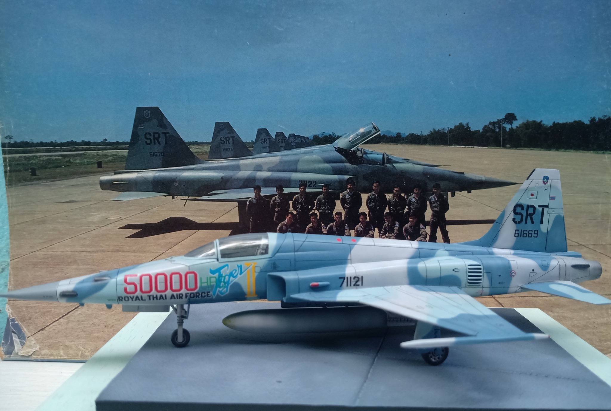 RTAF - F-5E 50000th HRS บ.ข.18 ข/ค ฝูงบิน 711 ส่งรูปโดย ไพฑูรย์ จิตร ...