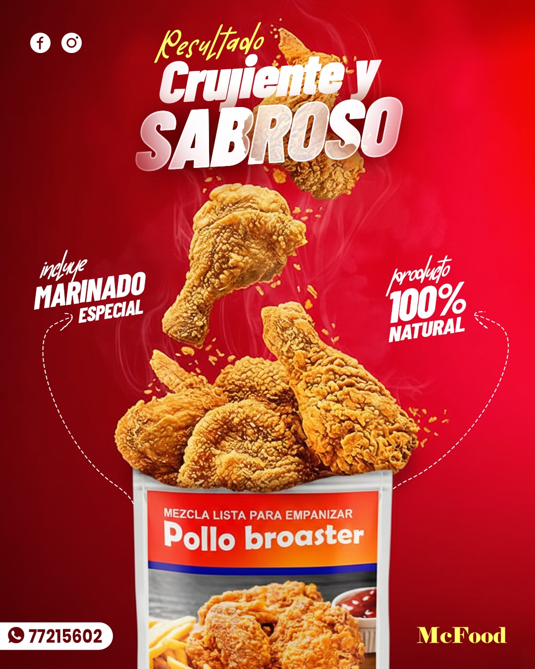 McFood - 🍗💥 Cuando el Pollo sale crujiente, dorado y ahora más sabroso ...
