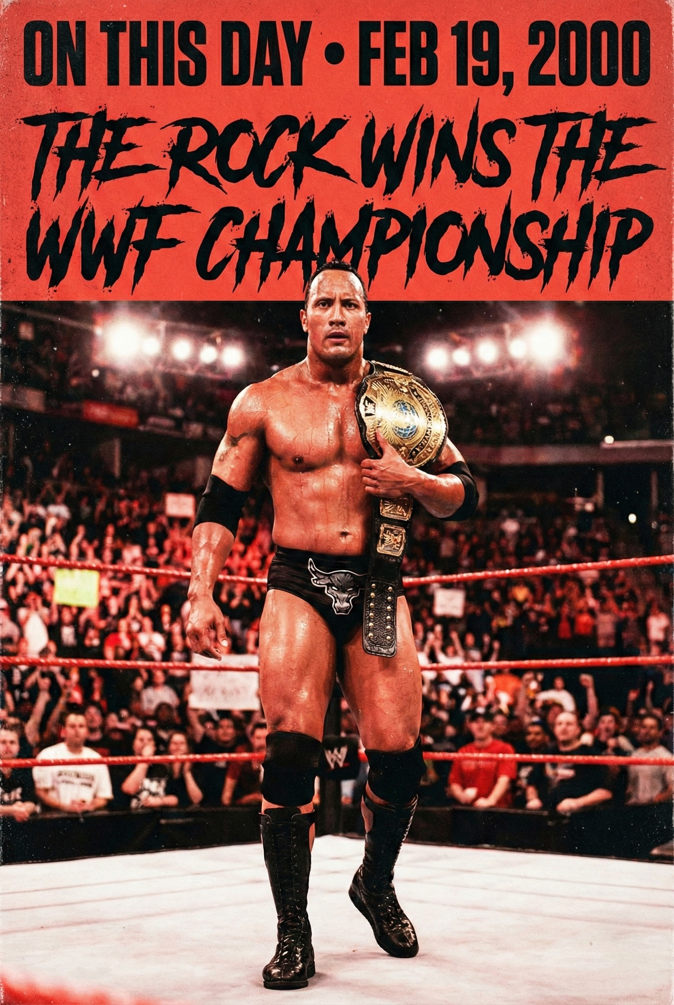 23 Years ago today, The Rock became the Corporate Champion!