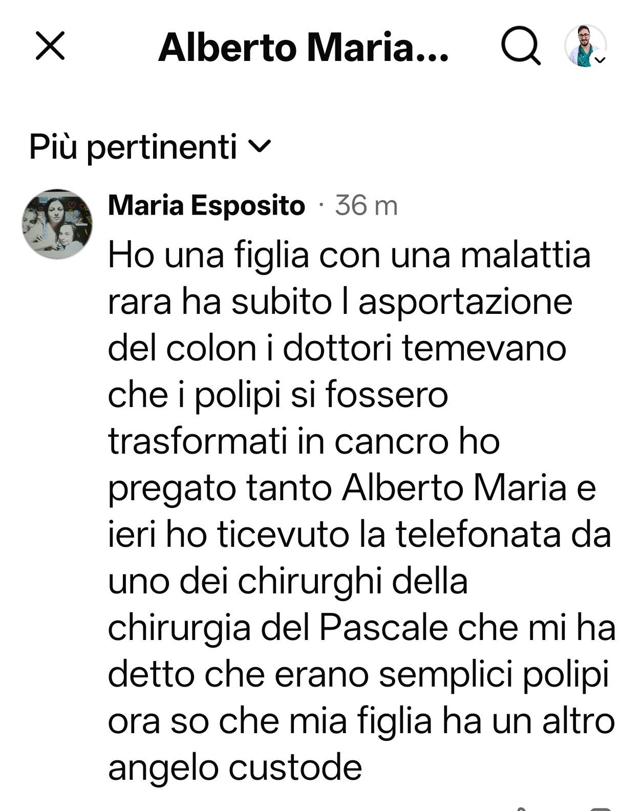 Alberto Maria Medico Speciale