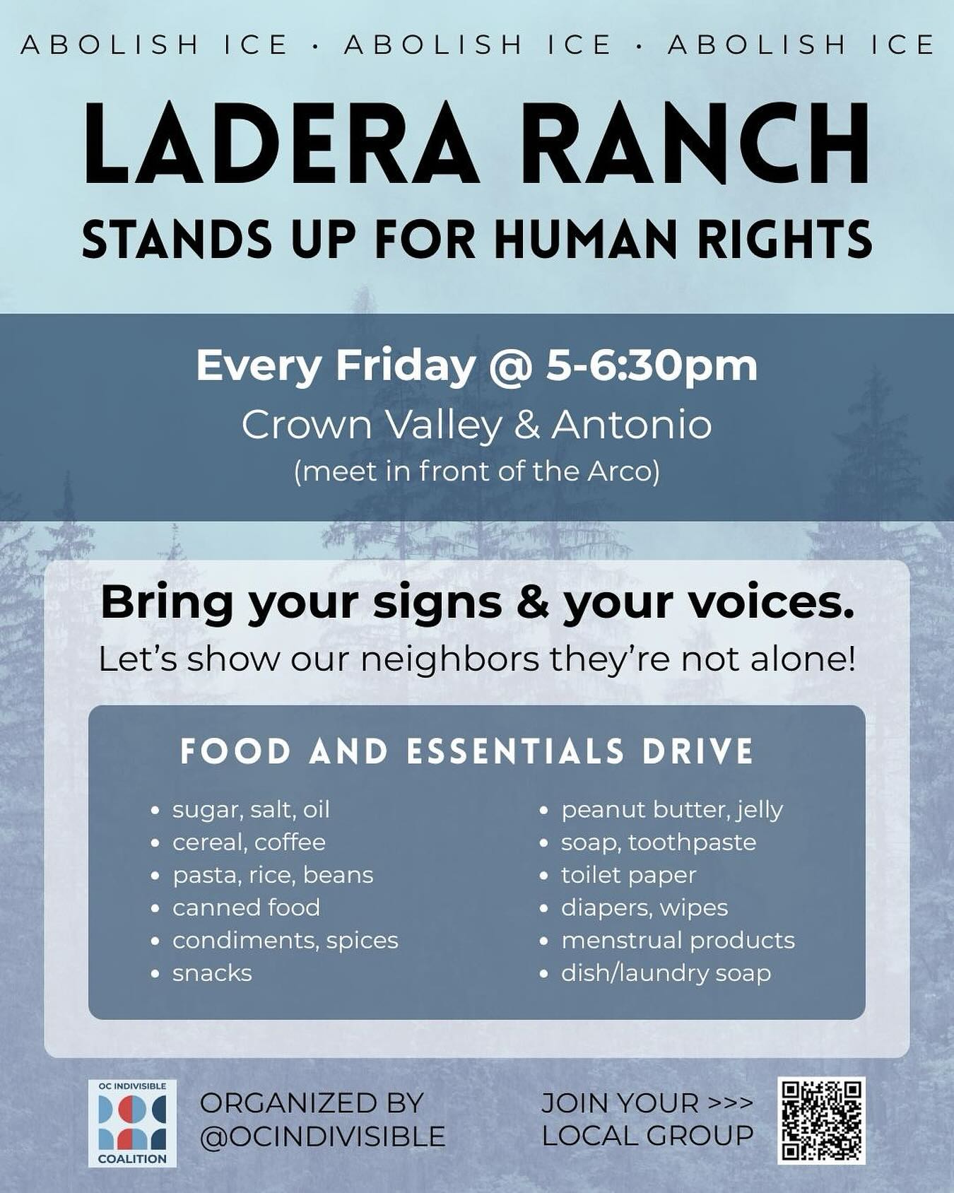 Laguna - Calling on Ladera Ranch! You all SHOWED UP last week, so we're ...