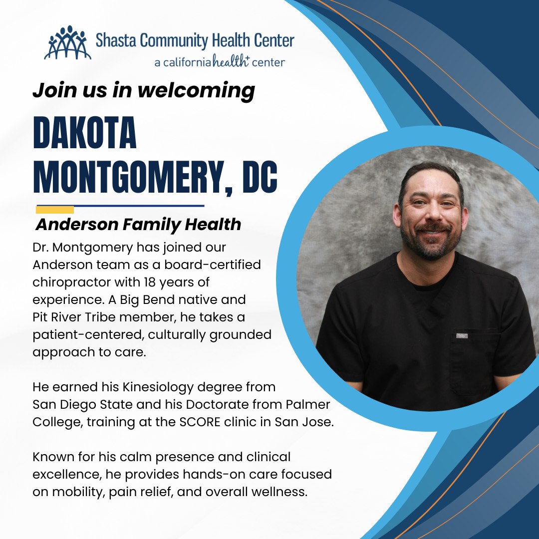 Shasta - We’re thrilled to welcome Dr. Dakota Montgomery to our ...