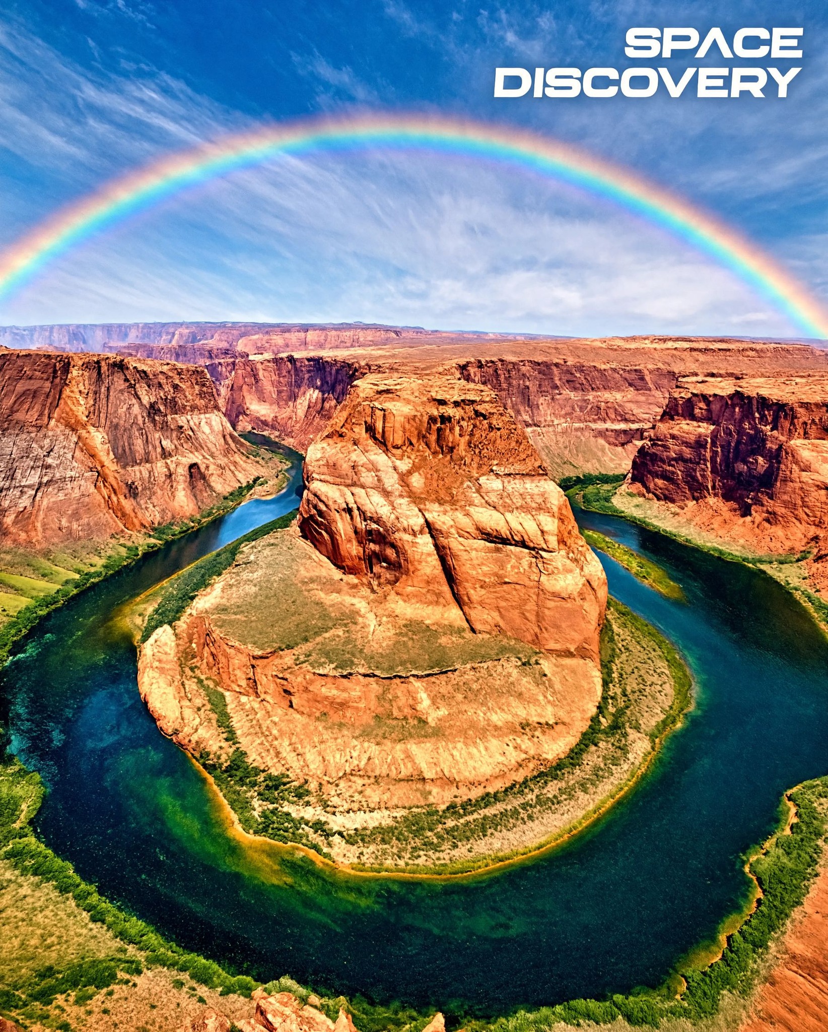Is this rare rainbow shape unusual?