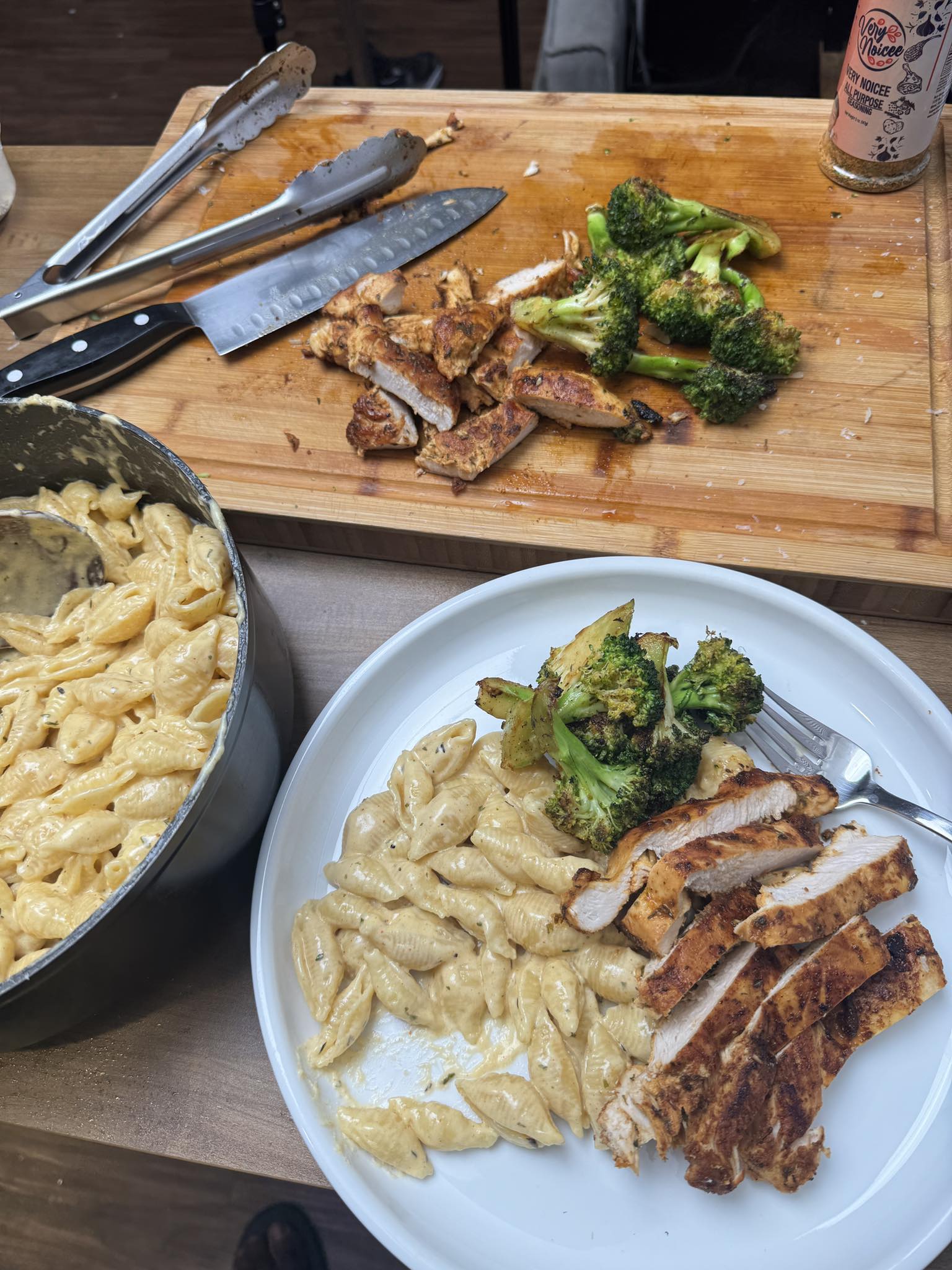chefchosen - My very basic dinner from last night, took me like 35-40 ...