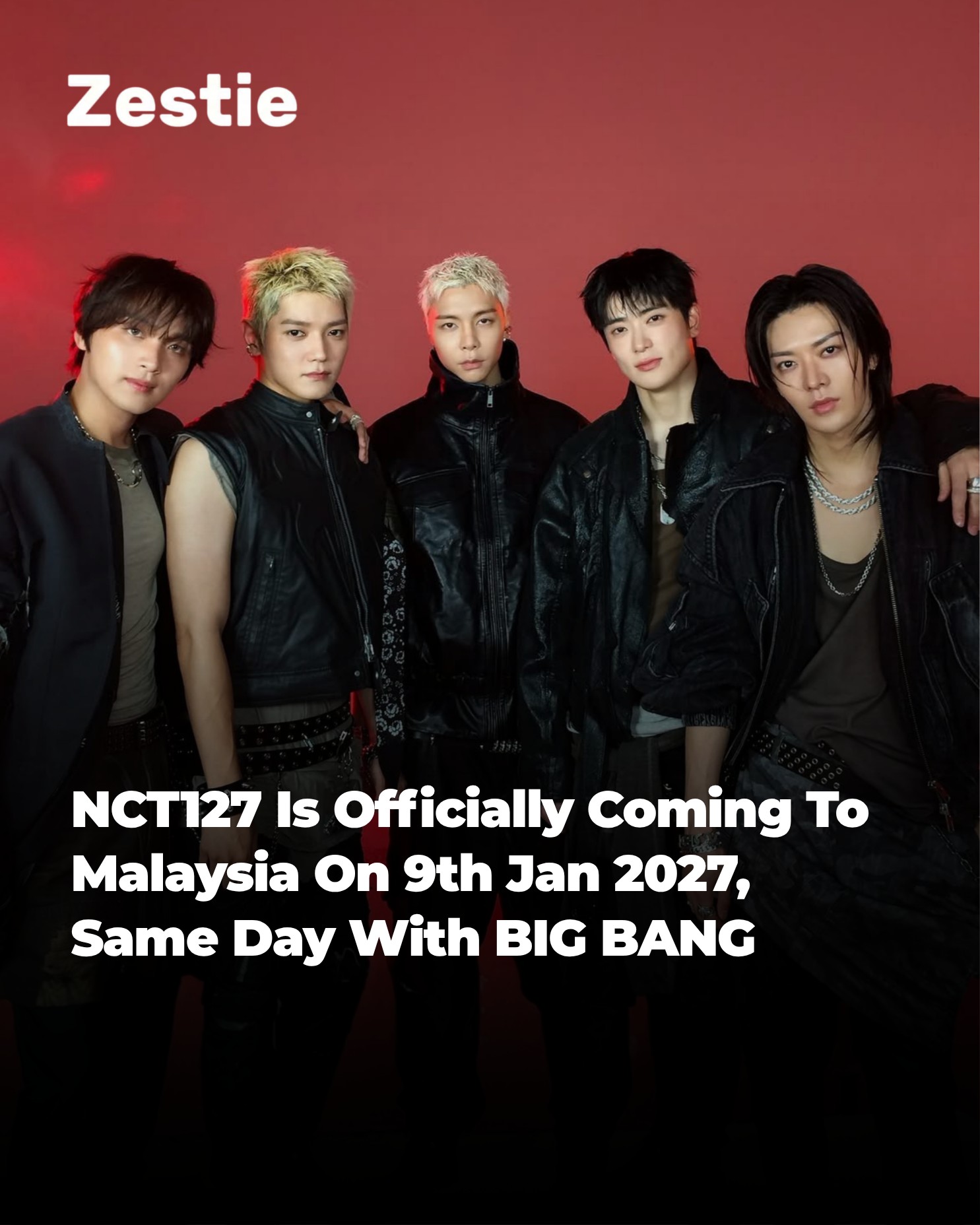 Just in: NCT127 is coming to Malaysia 🇲🇾 The announcement was
