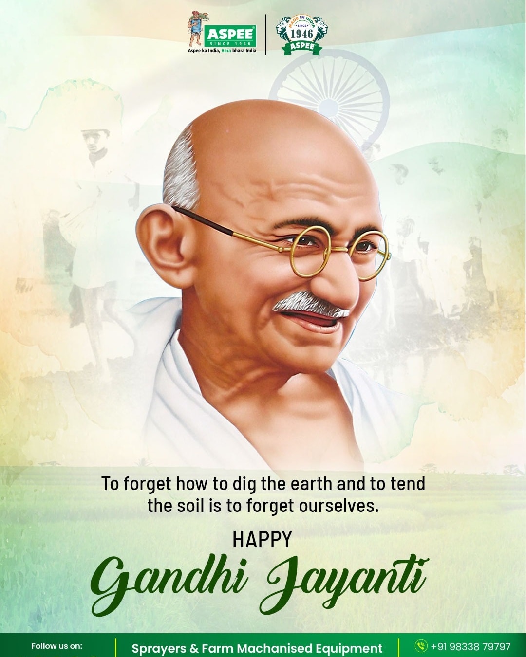 ASPEE - Gandhiji's dream was of a self-reliant India, empowered from ...