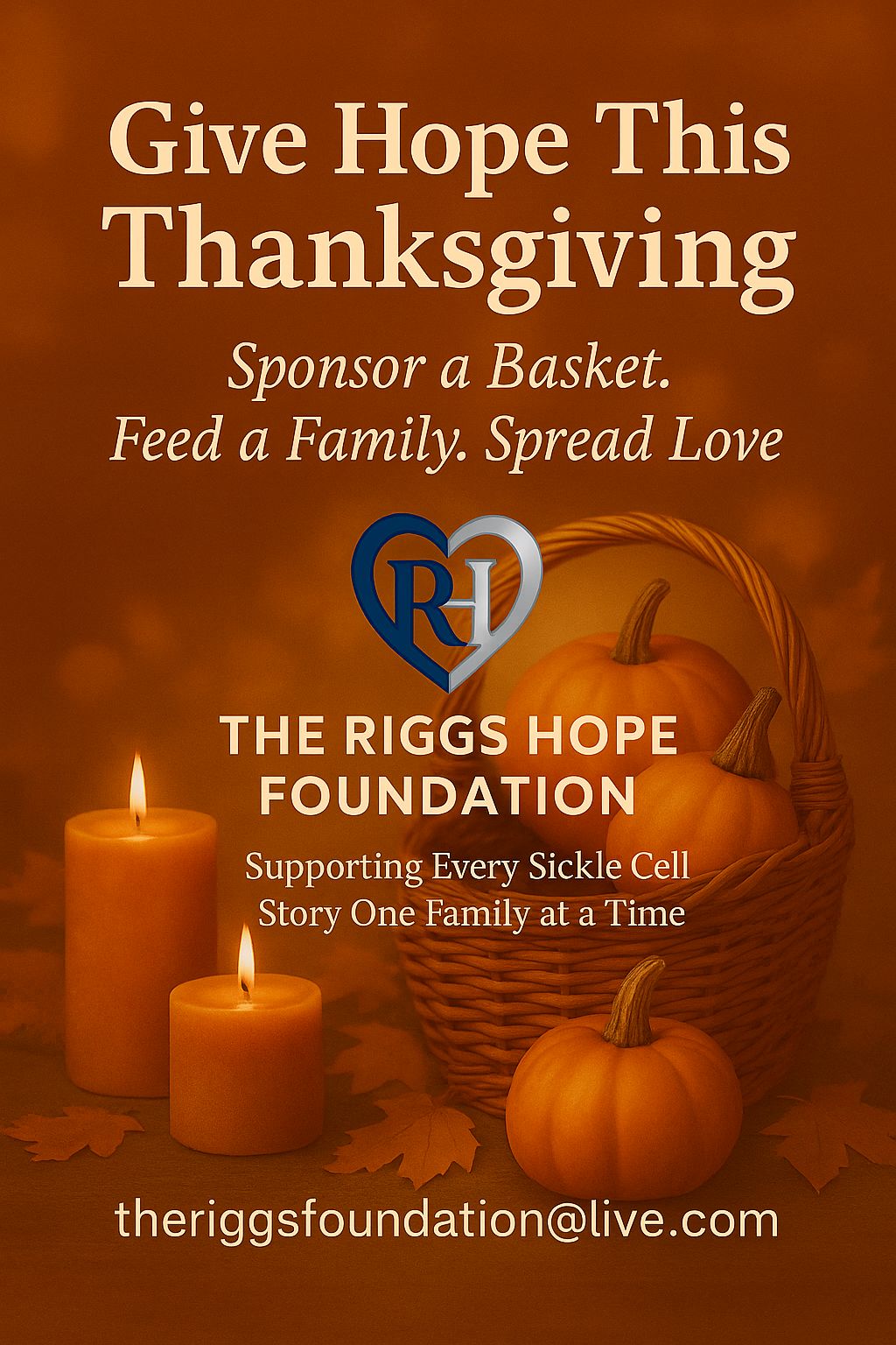 💙 Inspired by the Riggs family... - The Riggs Hope Foundation | Facebook
