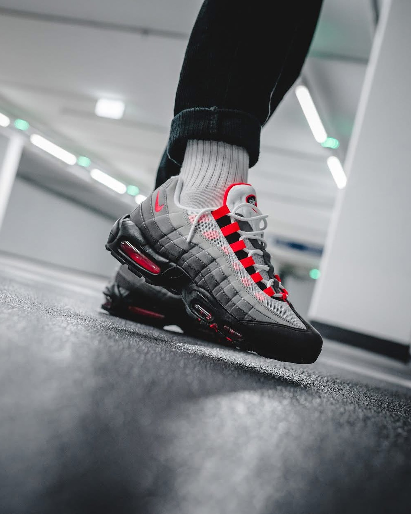 CONFIRMED: The Nike Air Max 95 OG “Solar Red” is set to return 
