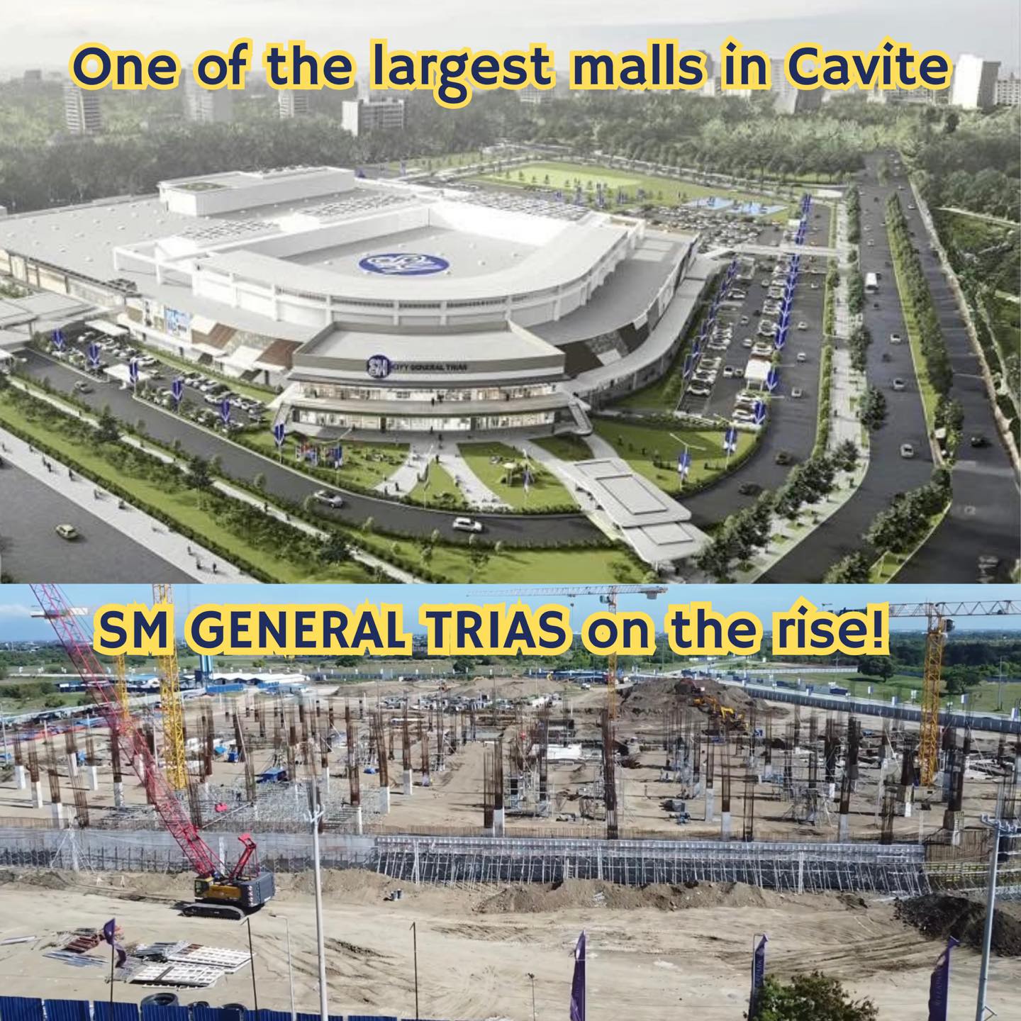 Green - 🏗️ SM CITY GENERAL TRIAS RISING FAST! Soon-to-rise mall to be ...