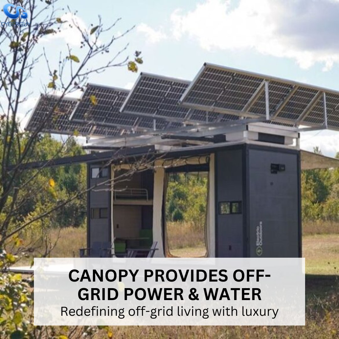 Kurt - Experience sustainable off-grid luxury with EO Canopy—solar ...