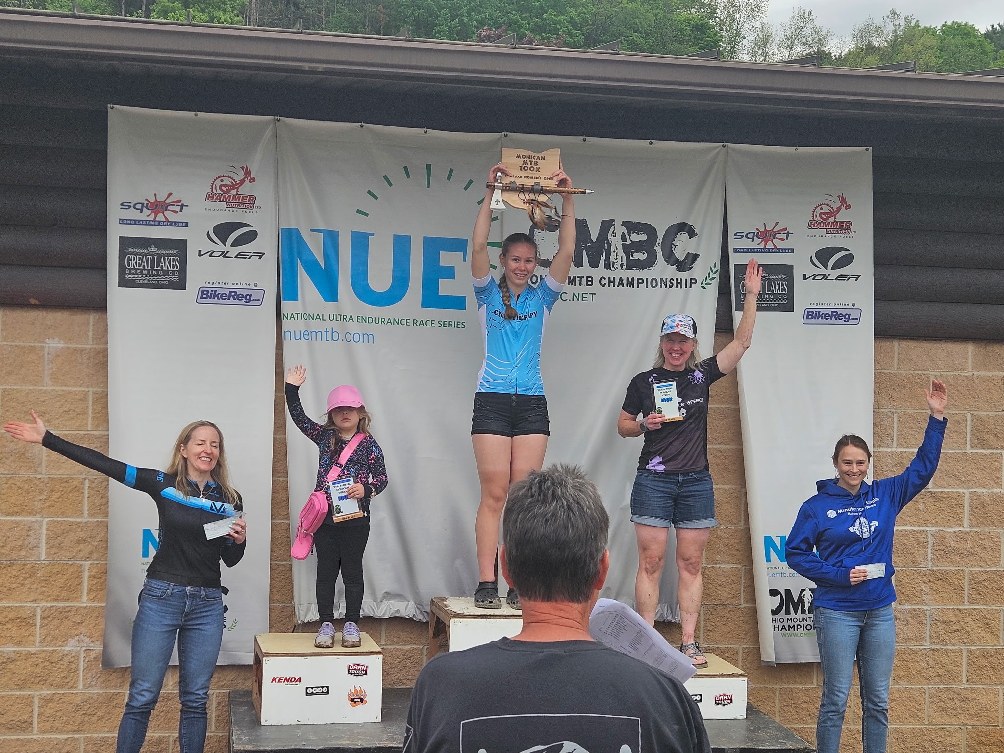 Cyclotherapy - What's this? Oh just 15 year-old Claire Rust winning the ...
