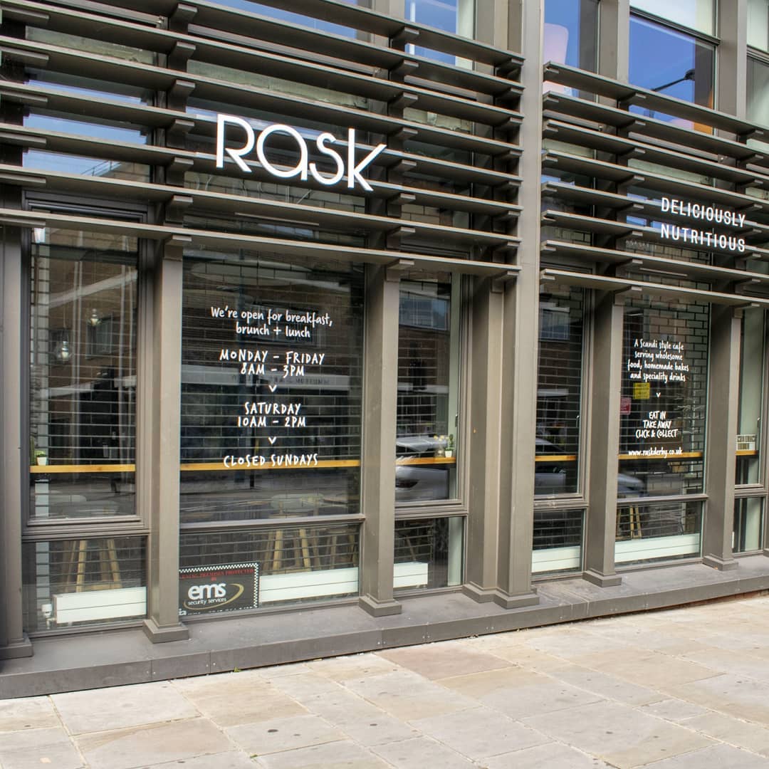 RASK - New signage in all its glory 🤩 Thanks to...