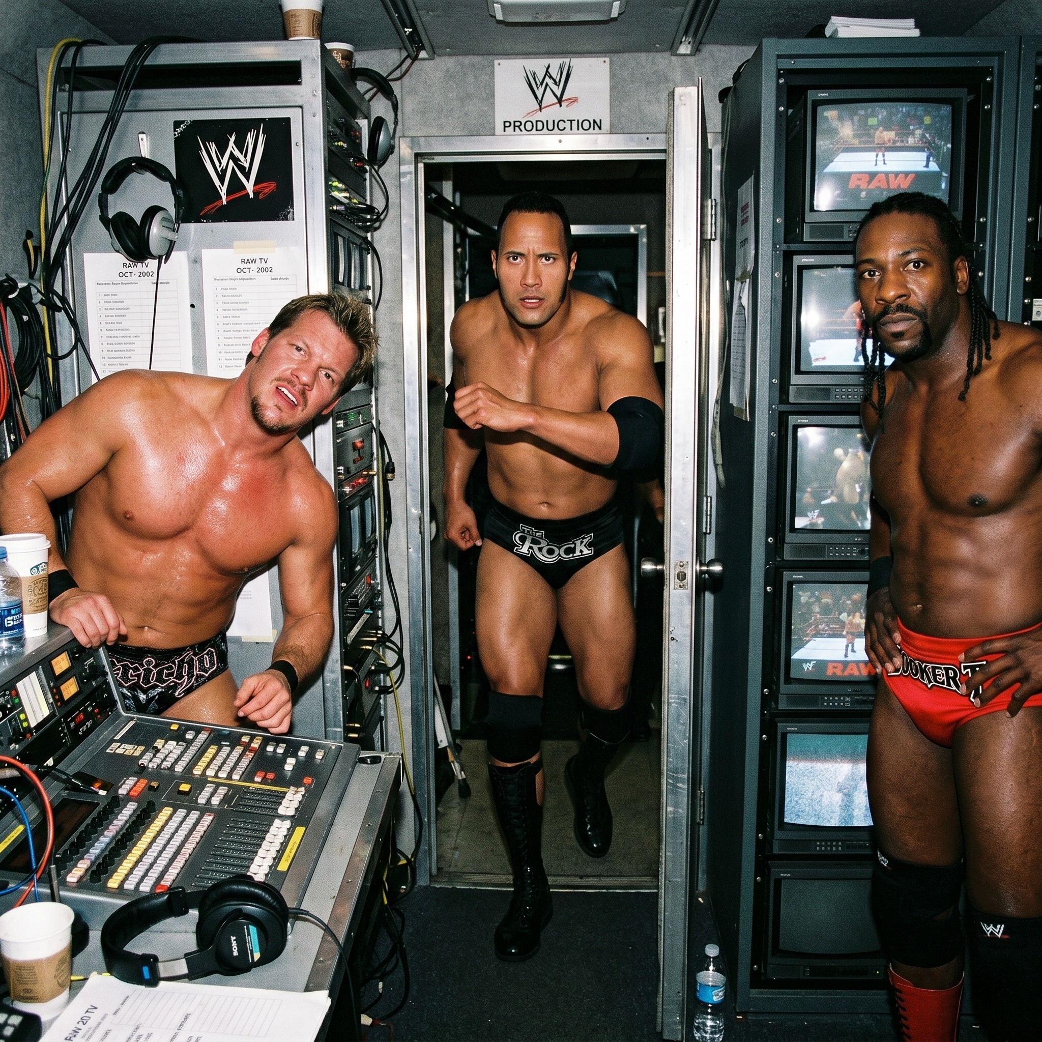 Inside The Chaos Of 2002 📺 The Rock stepped through like he owned