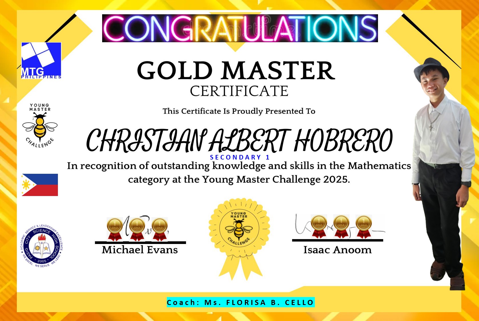 Christian Albert - What an amazing day once again! I’m honored to ...