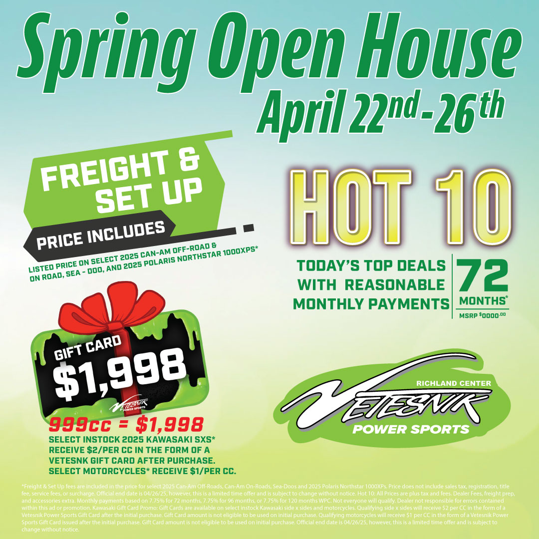 Vetesnik - 🔥 Spring Open House Promos! 🔥 Now through April 26th, don’t ...