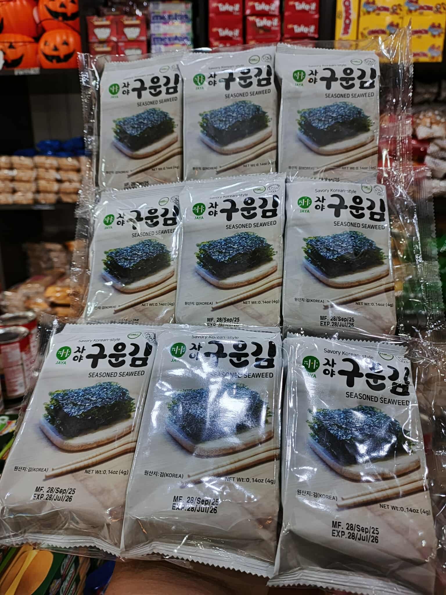 Sweet - Jaya seaweeds 3packs for 108 | Facebook