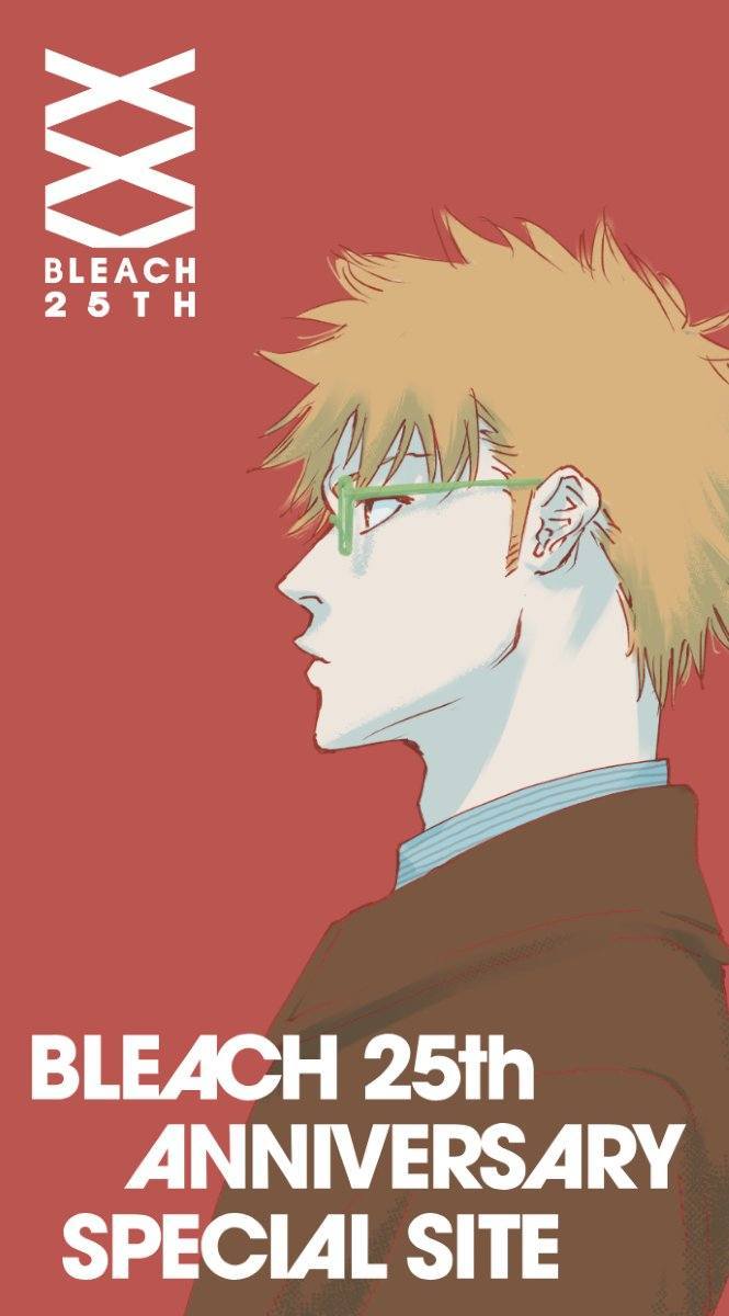 BLEACH's 25th Anniversary logo! Klub Outside will be presenting a