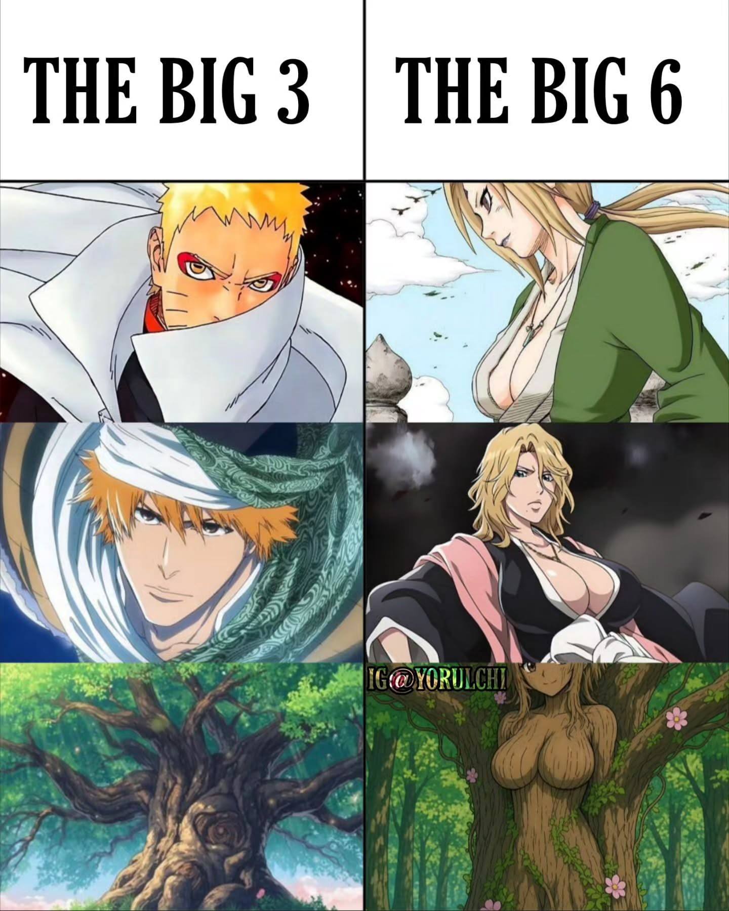 The big 3