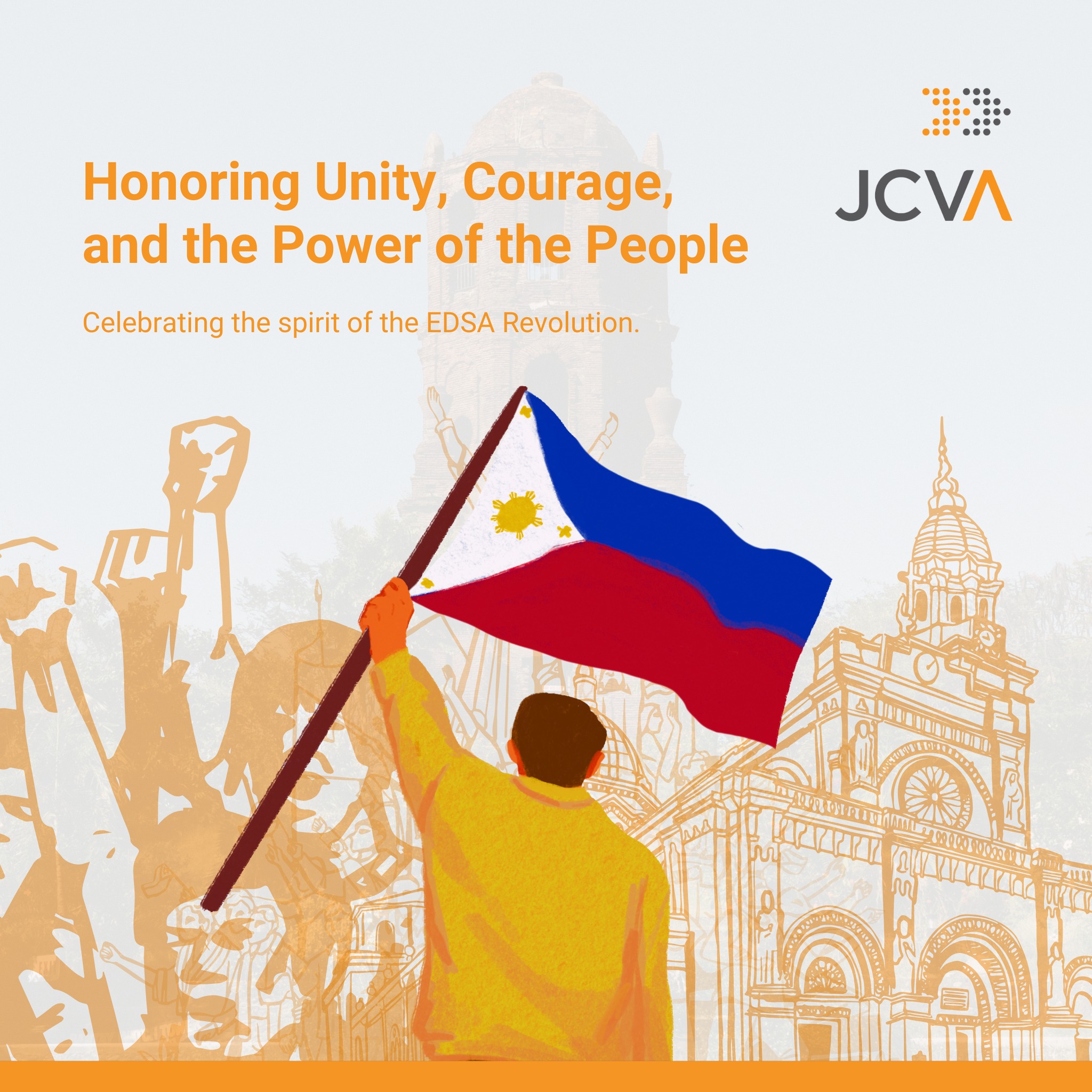 JCVA - Today, we honor the unity and courage that defined the EDSA ...