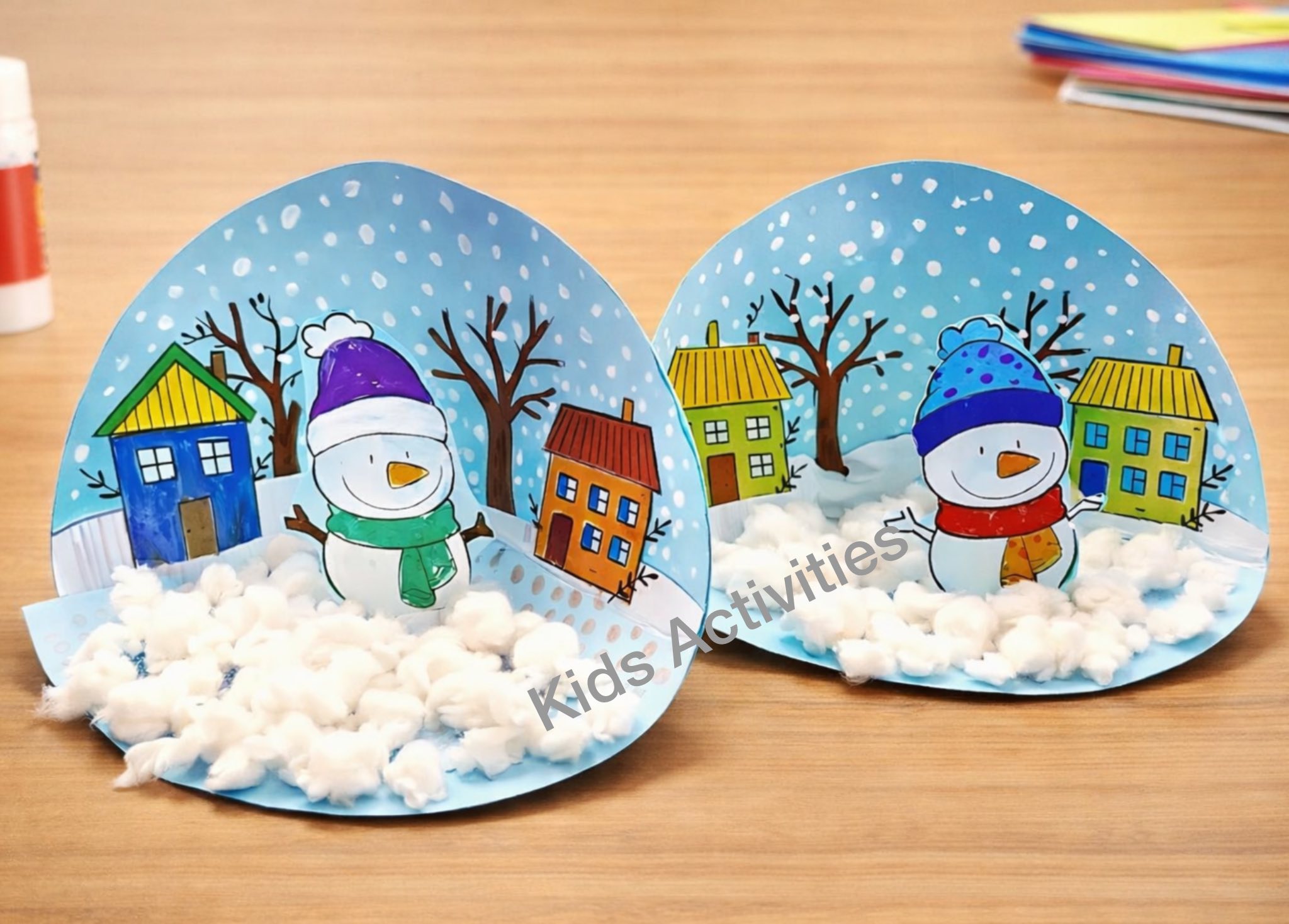 Kids Activities - ️ Winter Wonderland Craft Fun! ⛄ Kids... | Facebook