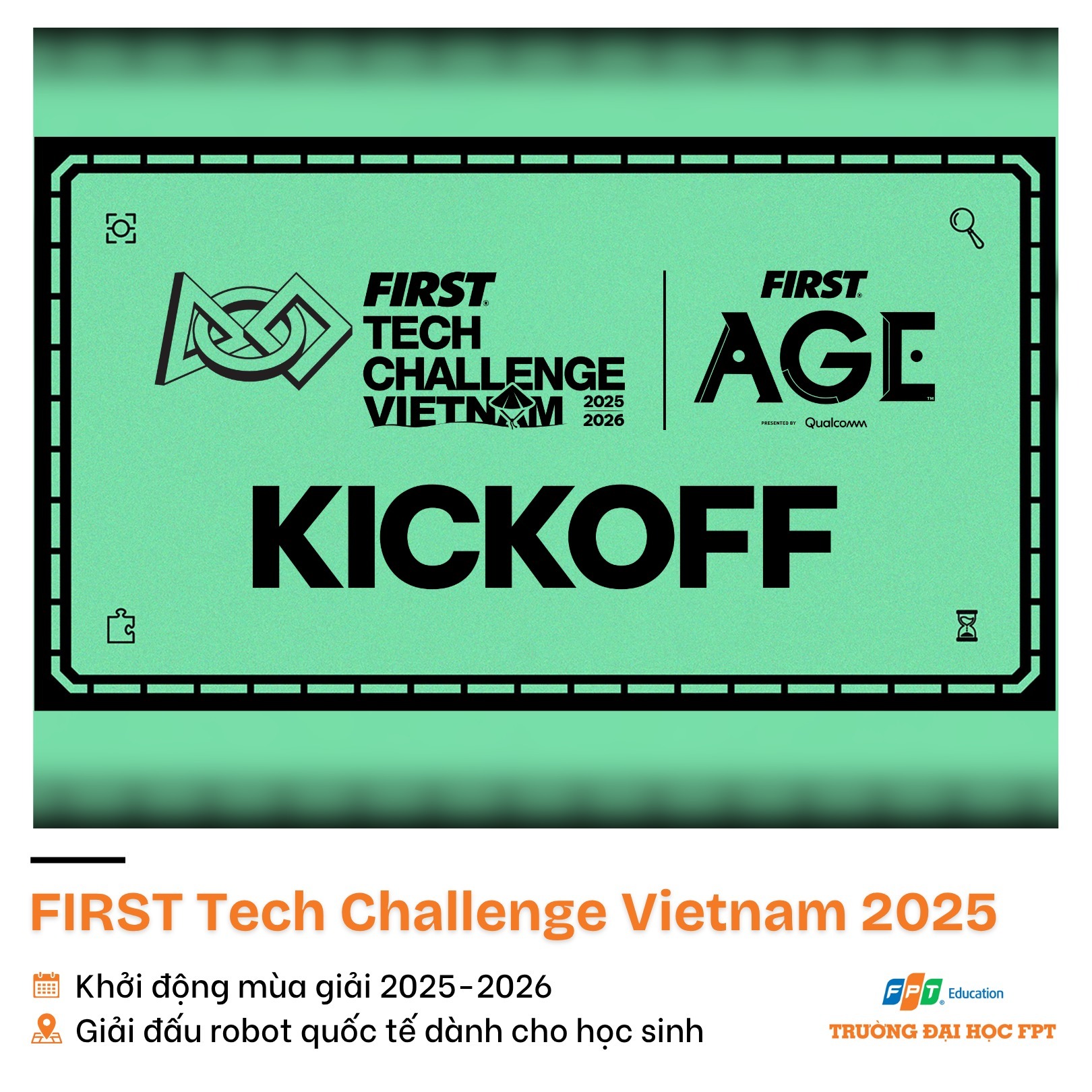Trường - GIẢI ĐẤU CÔNG NGHỆ QUY MÔ QUỐC TẾ FIRST TECH CHALLENGE VIETNAM ...