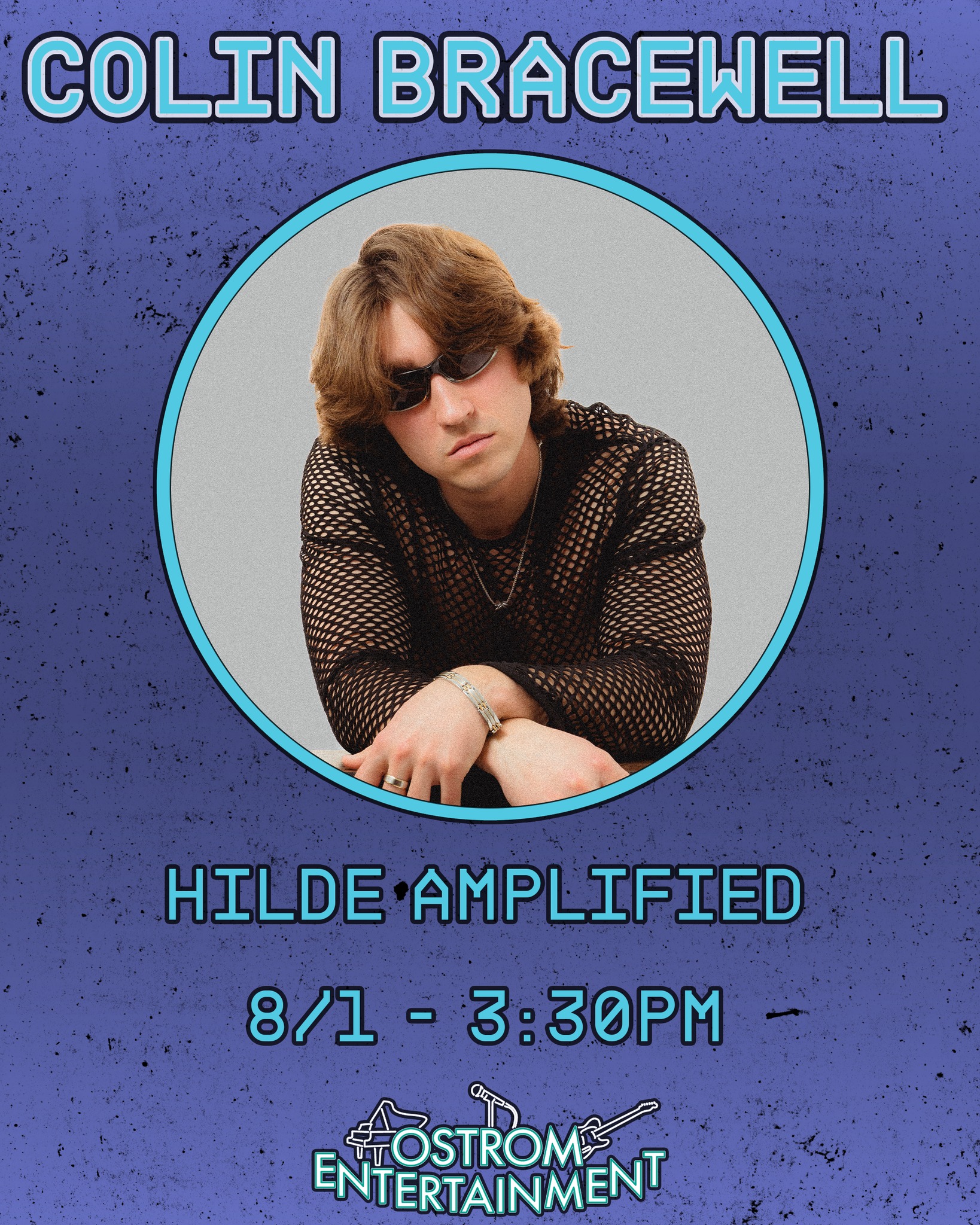 Colin Bracewell live in Rochester June 18