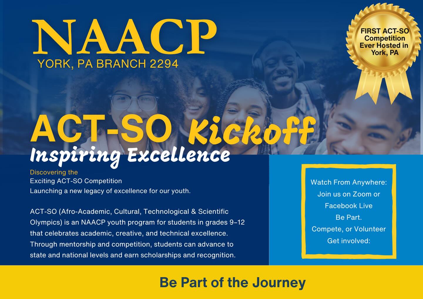 HISTORY IN THE MAKING! For the... - NAACP York Branch | Facebook