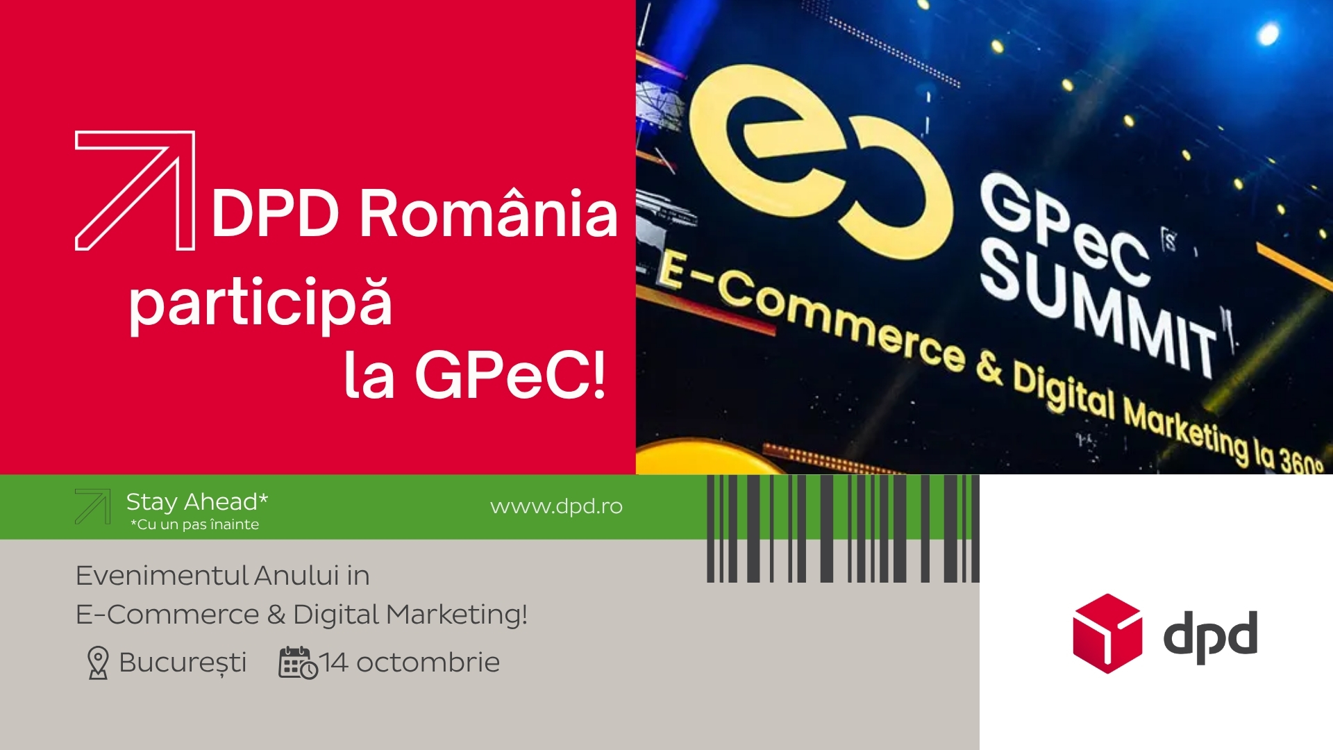 DPD - 🚀 DPD România participă la GPeC - The Most Important E-Commerce ...