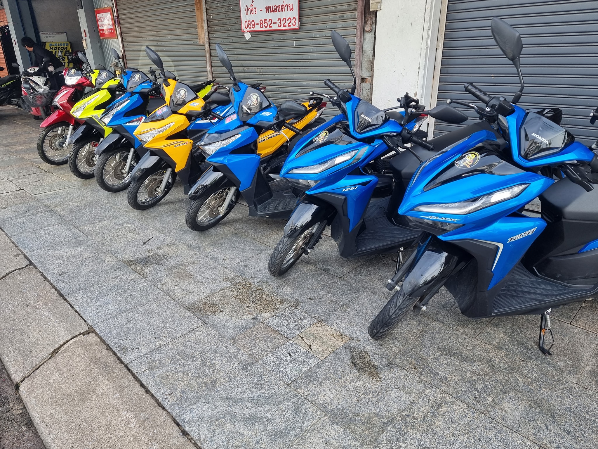 B-rider Motorcycle Rental Chiangrai รถเช่าเชียงราย | Chiengrai