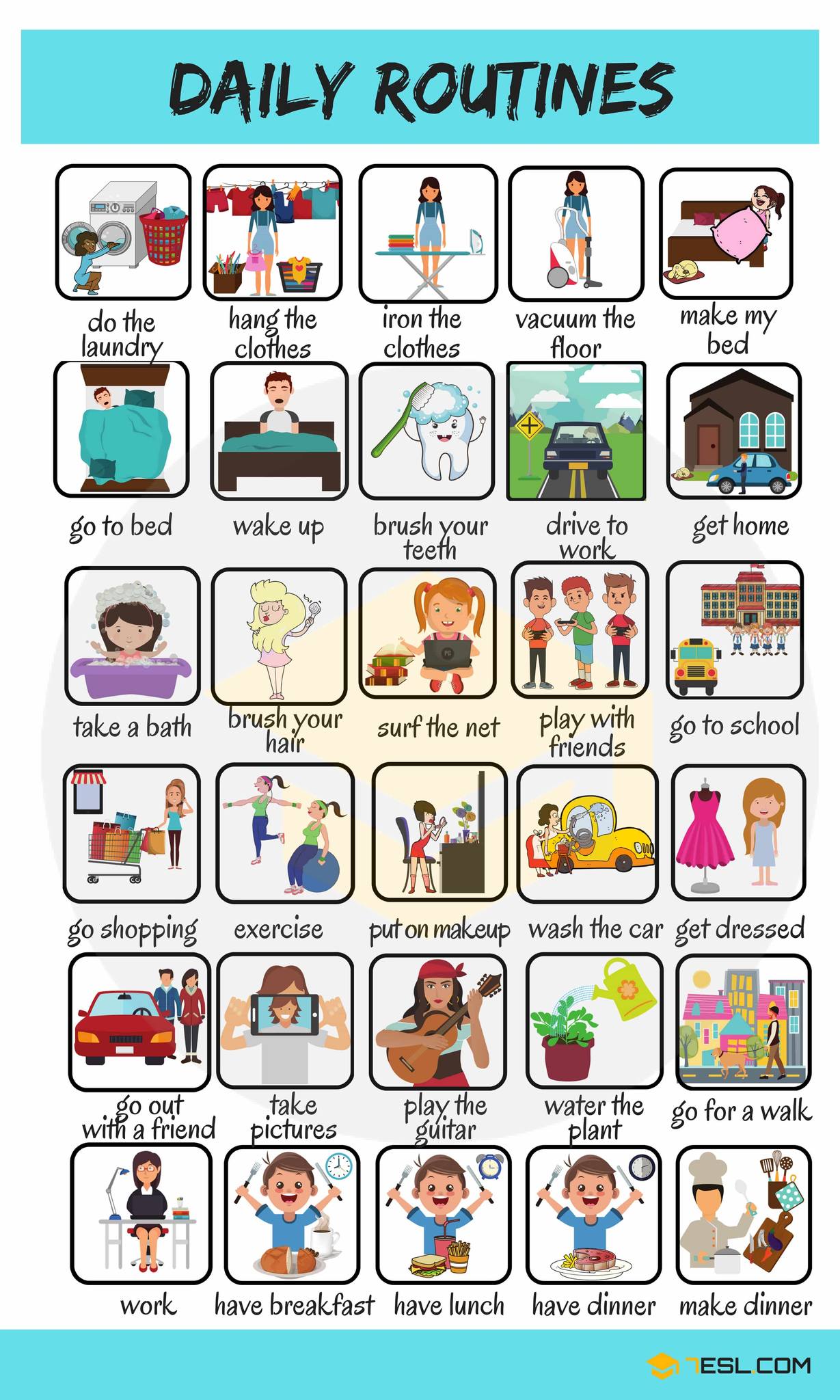 How - 7ESL Vocabulary Courses: https://my.7esl.com/ | Facebook