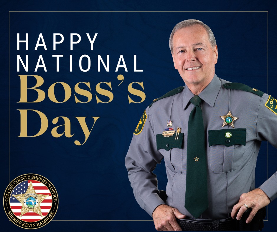 Today we recognize our... - Collier County Sheriff's Office | Facebook