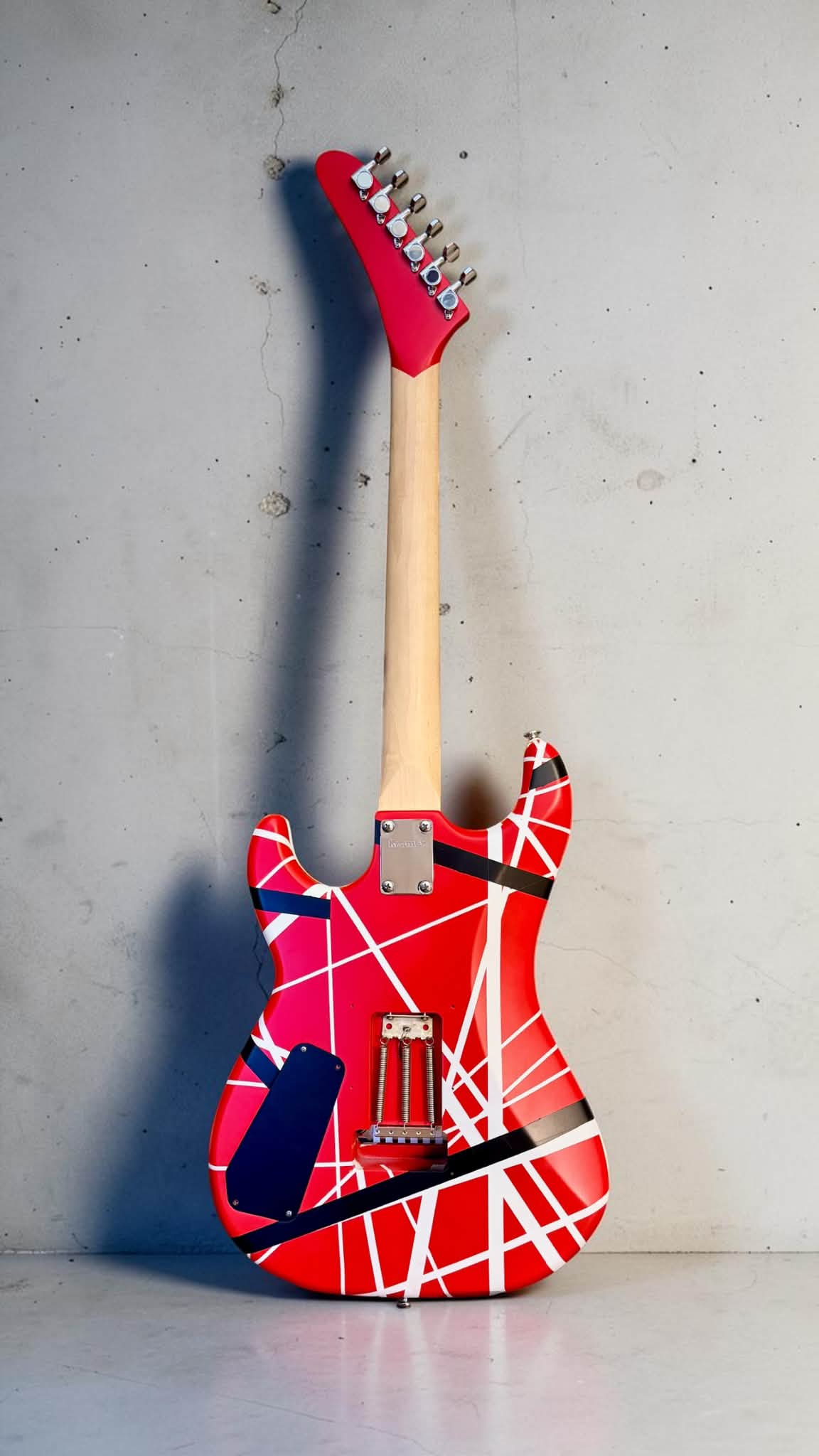 Kramer baretta SP改　5150 evh Eddie Van Halen's 5150 guitar conversion from Kramer Baretta Special