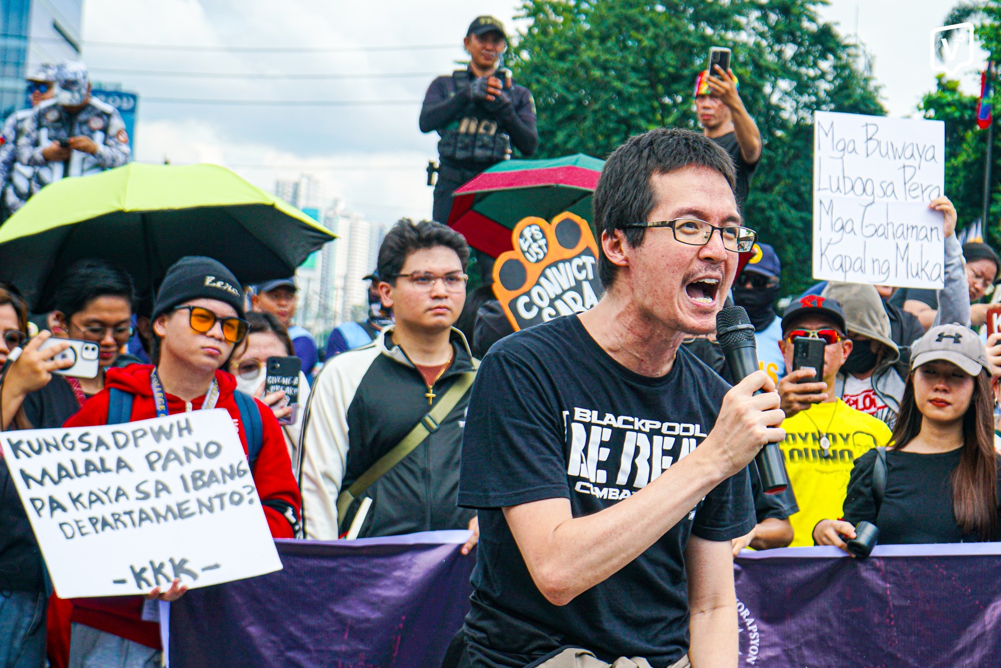 The Varsitarian - PROTESTORS RALLY VS. CORRUPTION AT EDSA SHRINE ...
