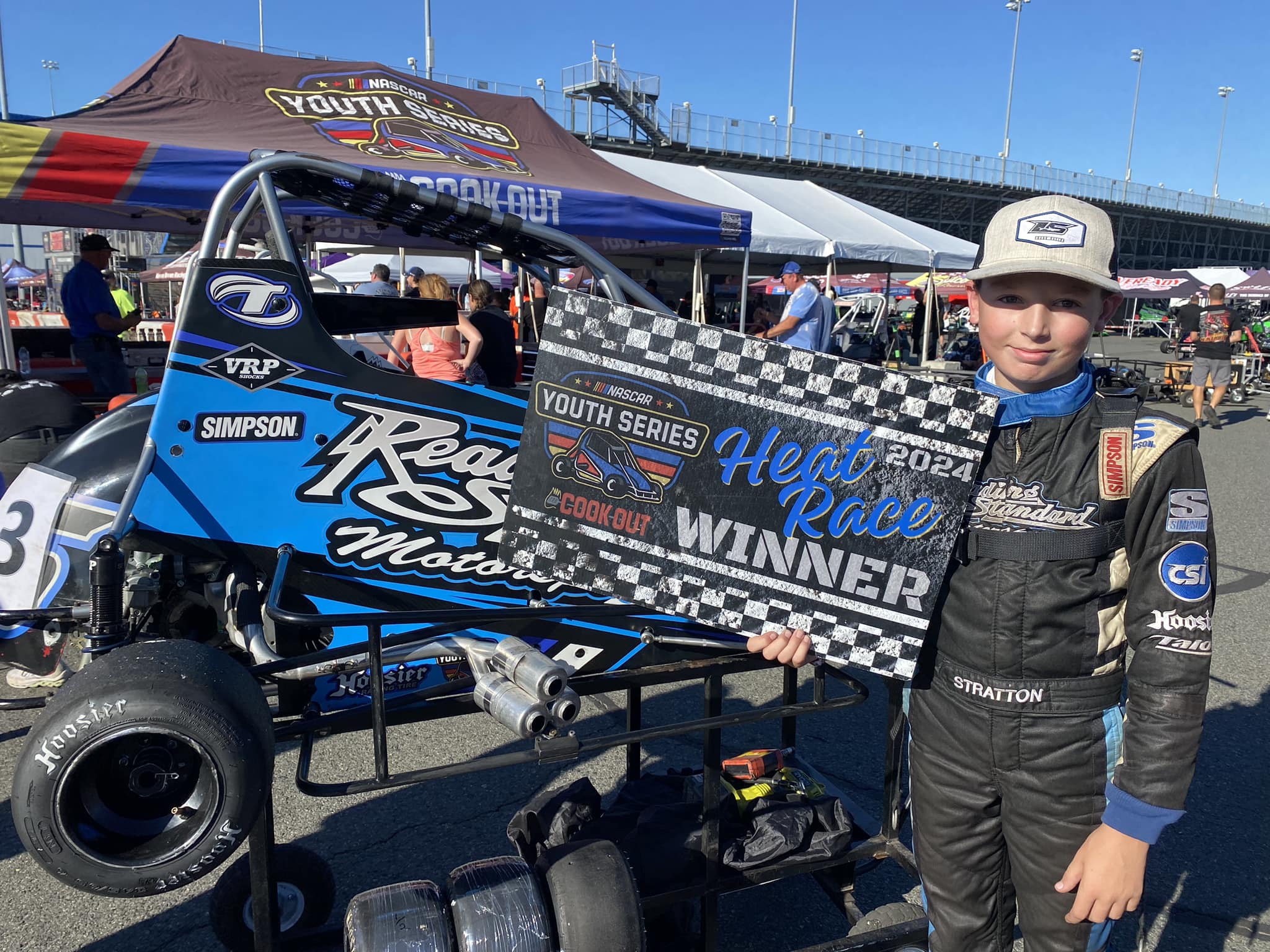 Stratton Racing - Light World Formula heat race win for Keegan at the ...