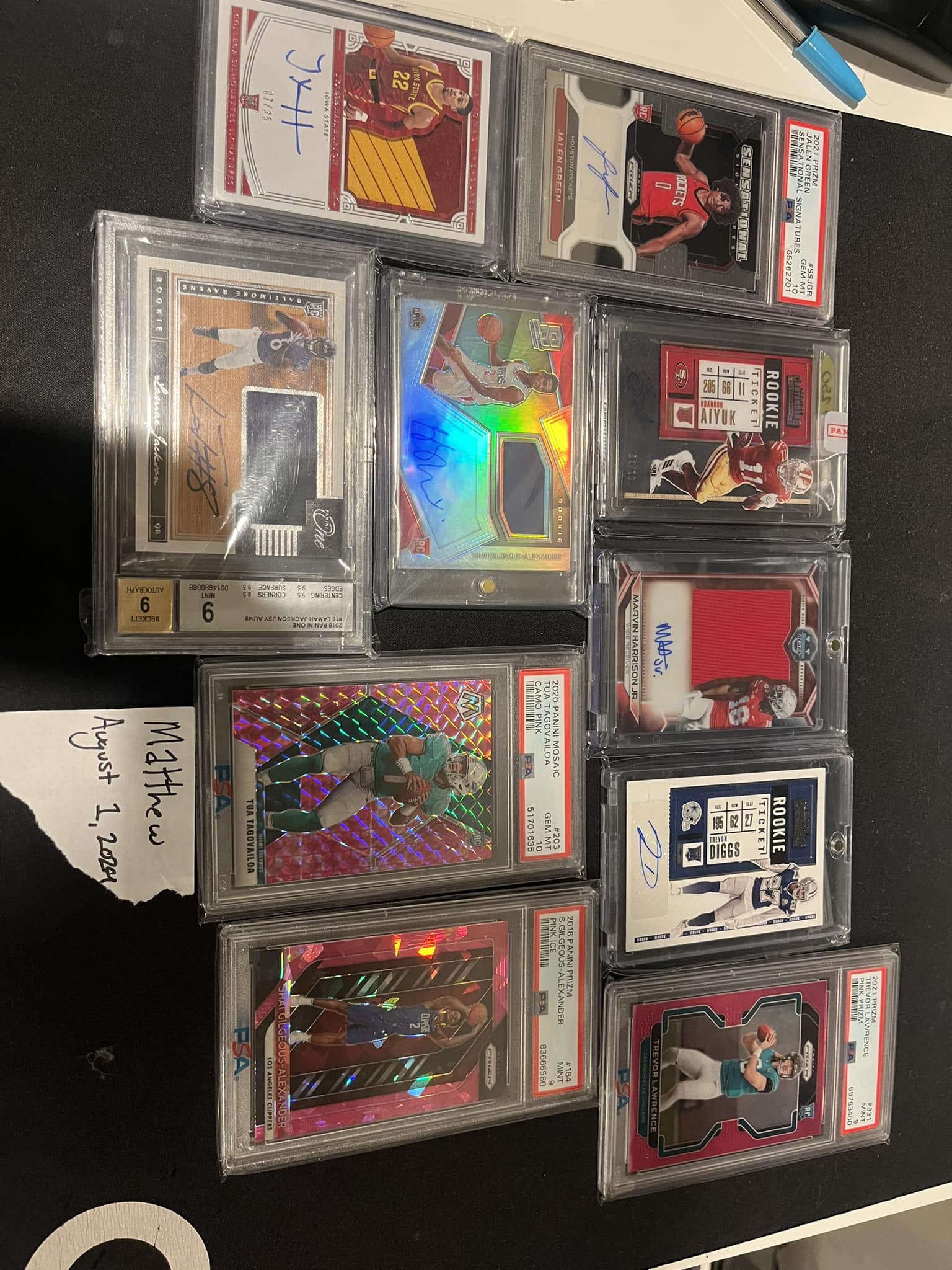 ?? RARE Auto 2019-20 Ja Morant Grizzlies LE /5 Prizm Neon Orange 