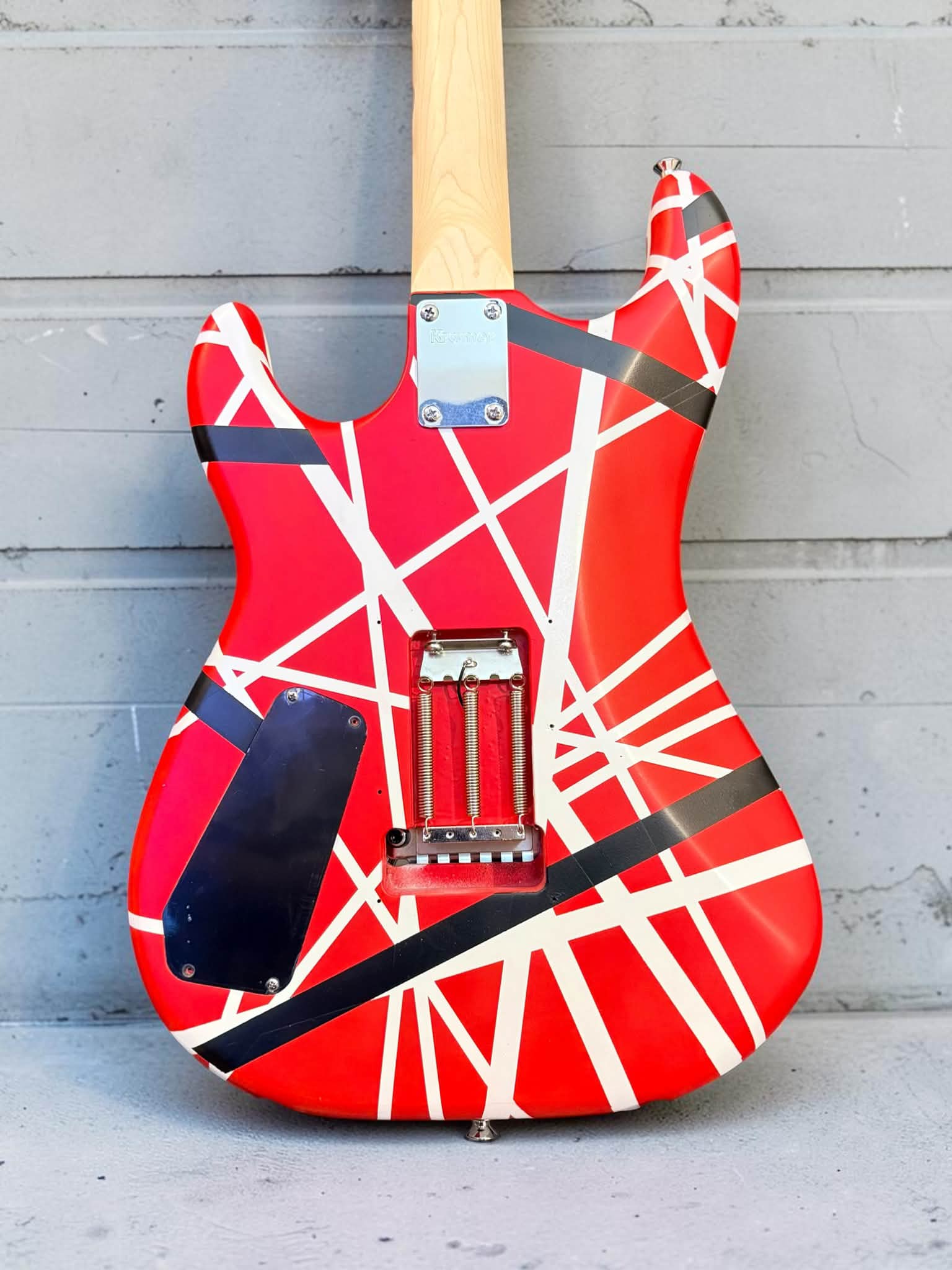 Kramer Baretta converted to 5150 guitar for sale with Floyd Rose