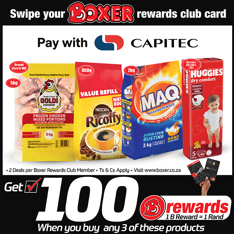 Boxer - Get 100 B Rewards with this ultimate Card Combo! 🎉Just swipe ...