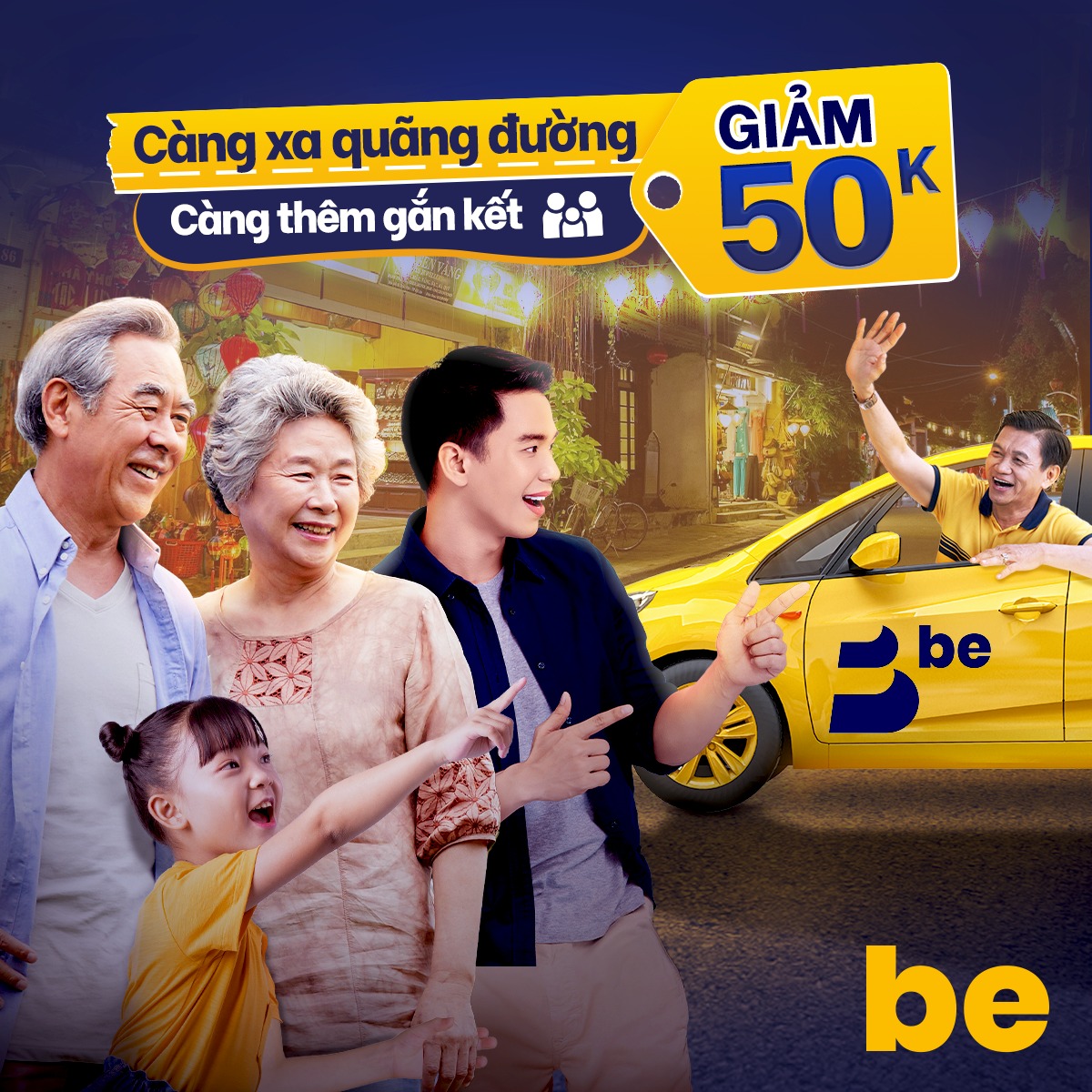 be - beCar ƯU ĐÃI ĐẾN 50% GIẢM TỚI 50K MỖI CHUYẾN Gia đình mình ơi! 🤗 ...