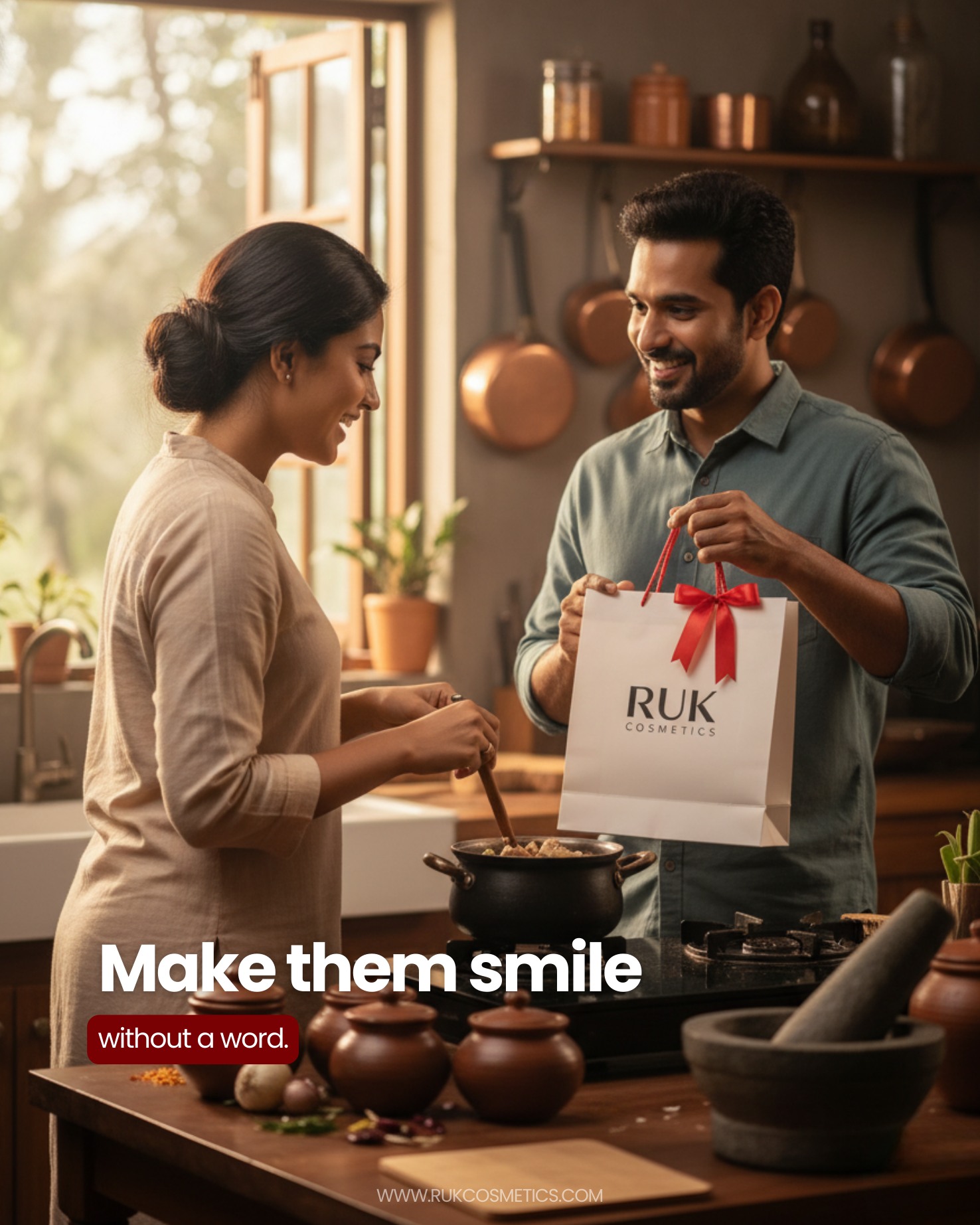 RUK - Make them smile without a word. For the woman who gives love ...