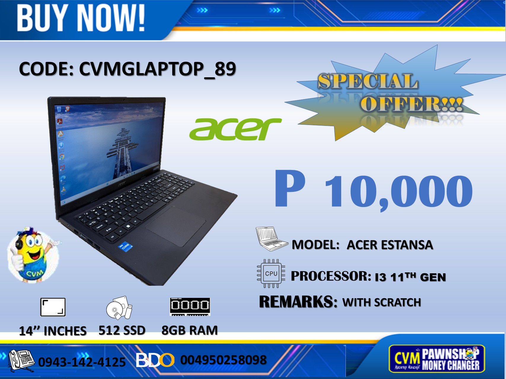 CVM Pawnshop and Money... - CVM Pawnshop and Money Changer
