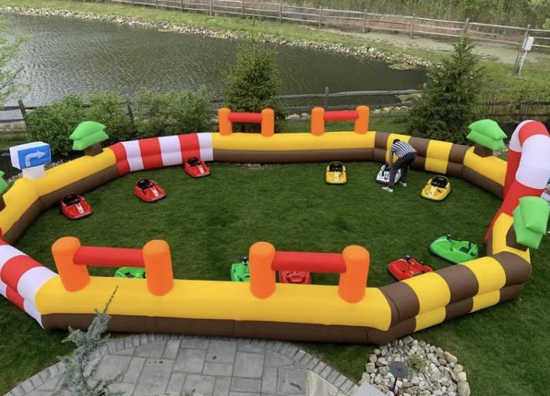 Cartoon Headquarters Inflatable Fun Zone Center | Nutter Fort WV