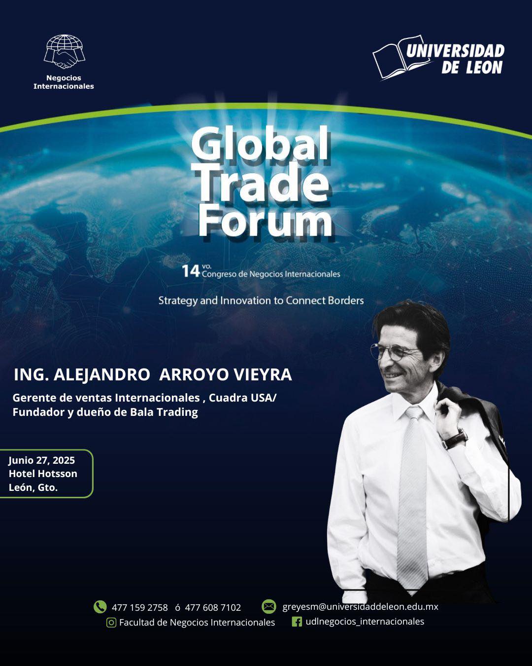 Facultad - Te presentamos al Ing. Alejandro Arroyo 👷🏻‍♂️ en el 14º ...