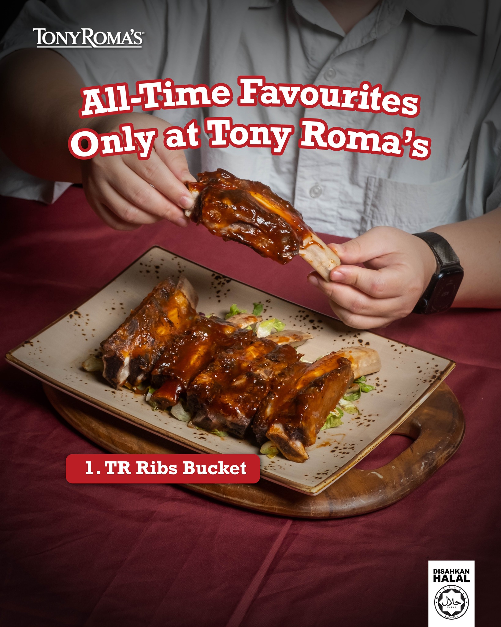 Tony Roma's - 🌟 Spotlight’s on the flavours you can’t... | Facebook