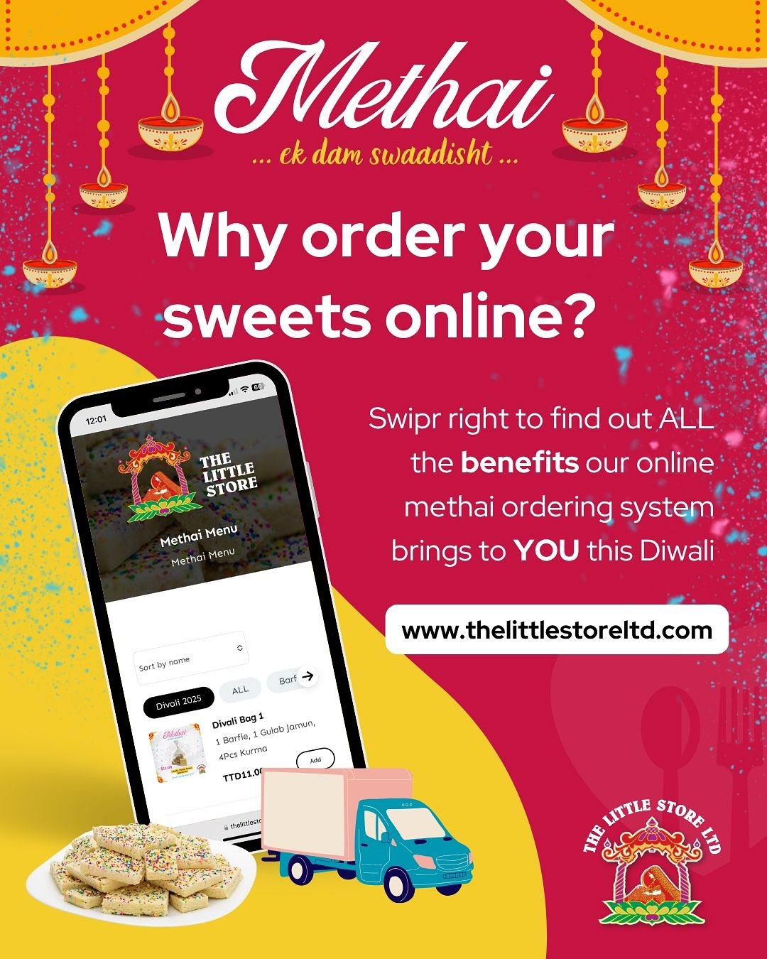 📳 Why wait in line when Diwali... - The Little Store Ltd | Facebook