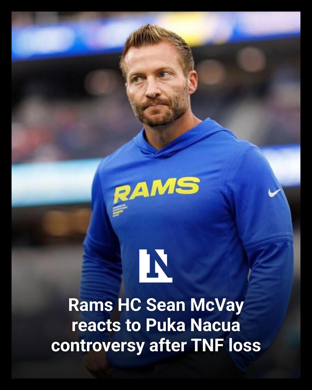 Newsweek - Los Angeles Rams head coach Sean McVay reacted... | Facebook