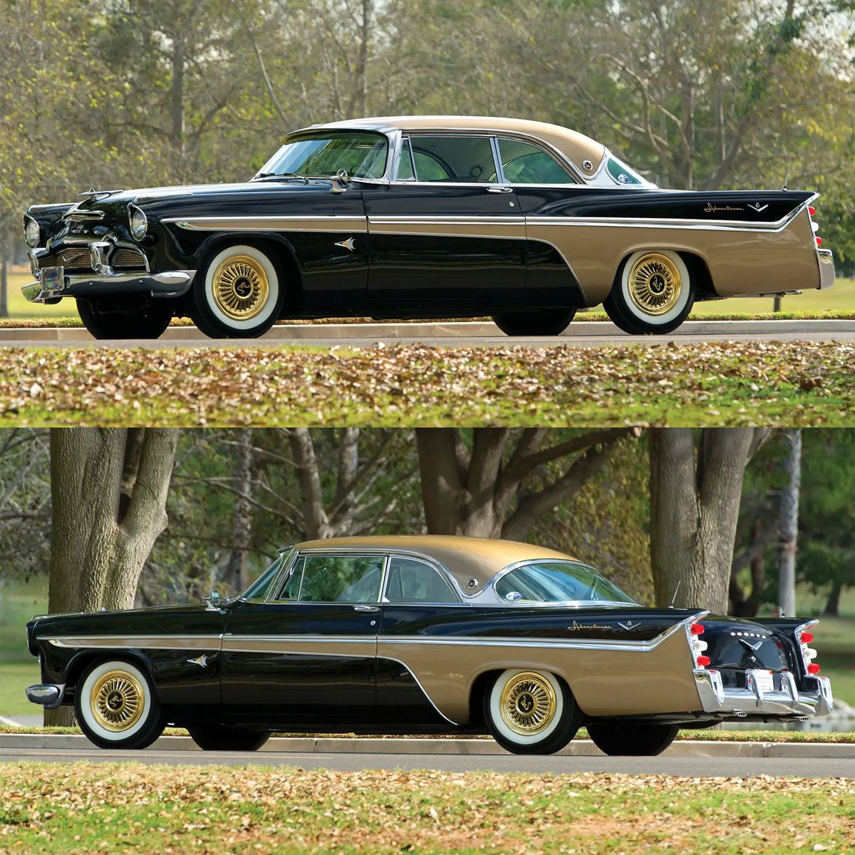 Amazing - 1956 DeSoto Adventurer Coupe Dual four-barrel carburetors ...