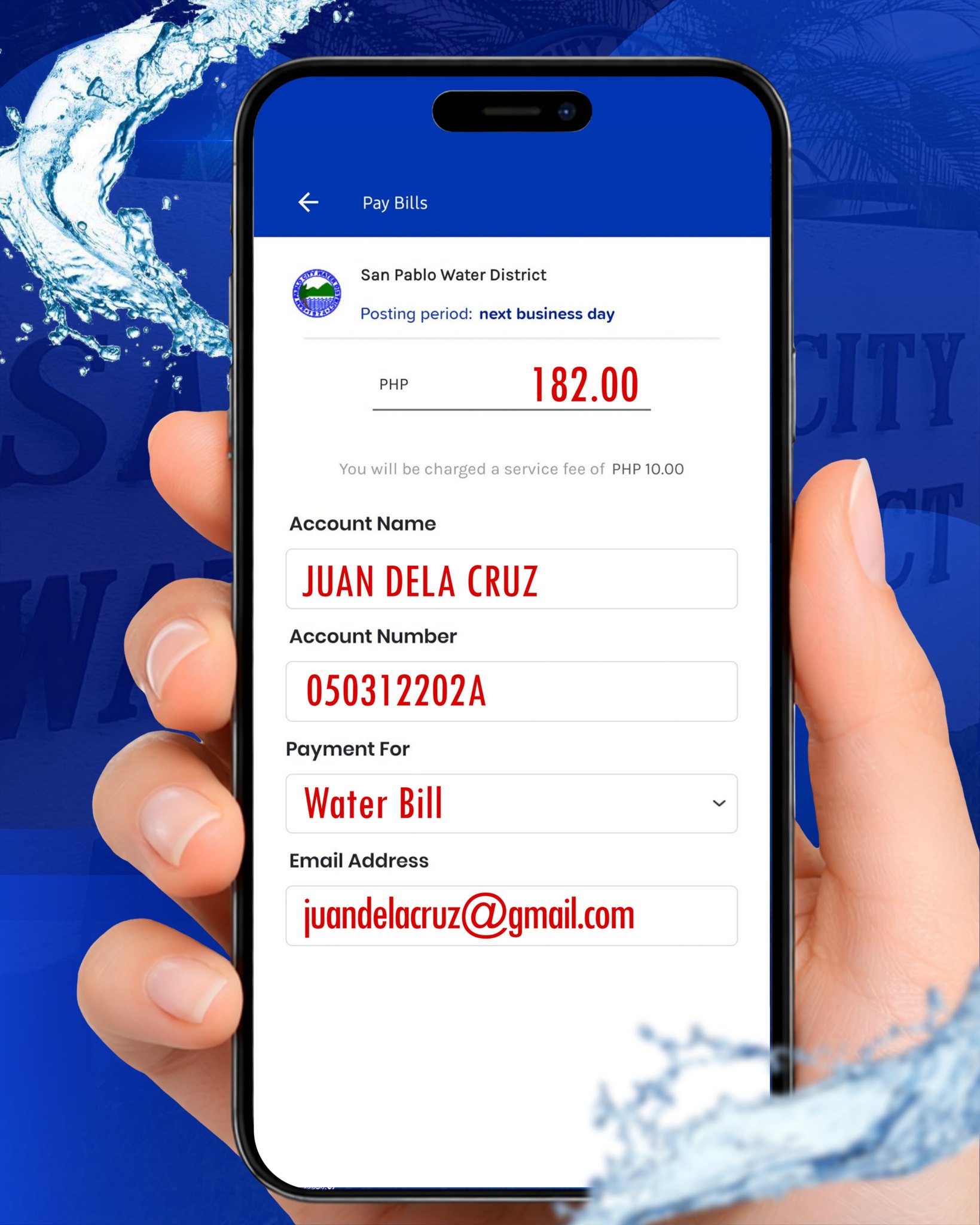San - 📢 PAALALA SA MGA KONSENSYONARYO NA NAGBABAYAD NG WATER BILL GAMIT ...