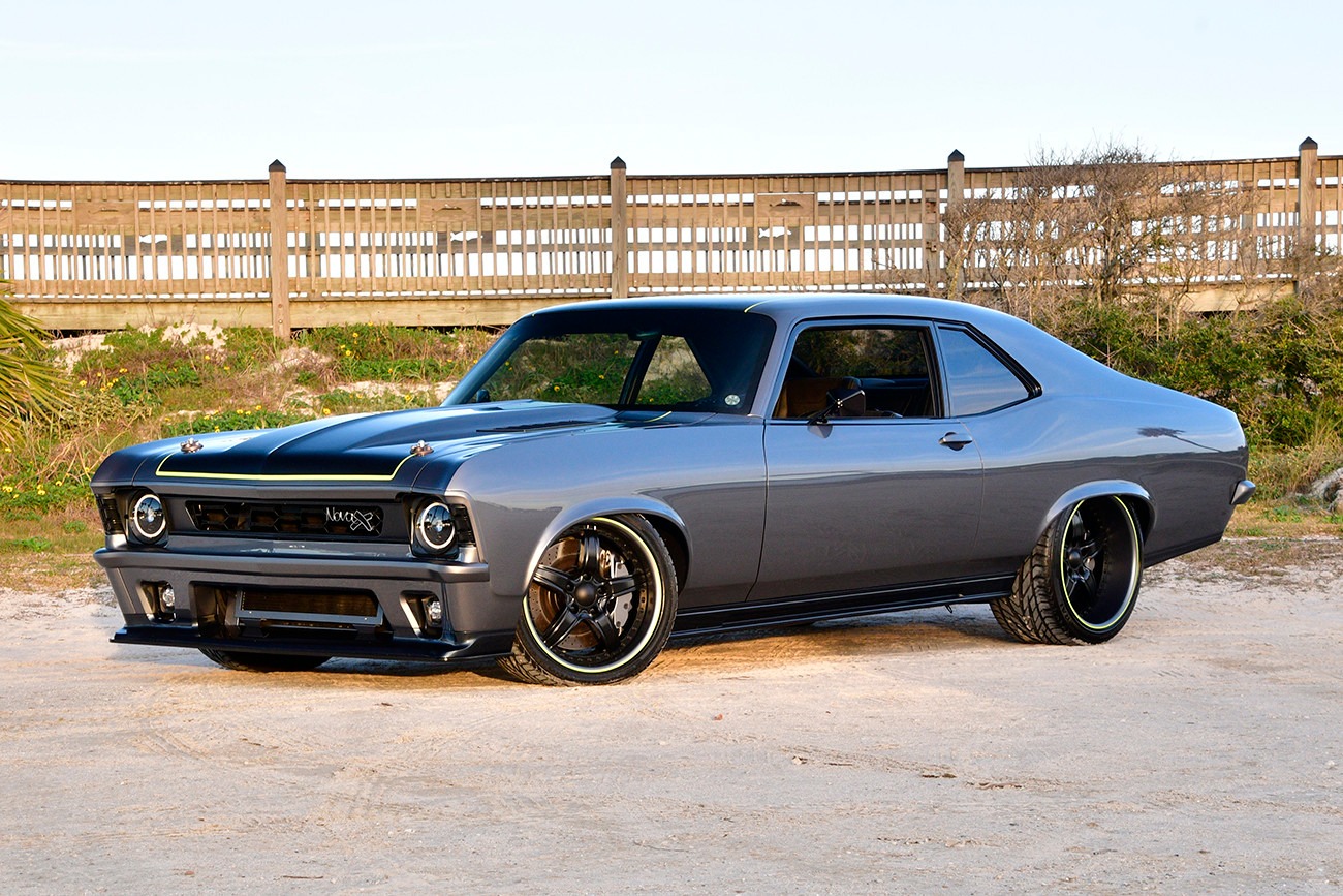 Award-winning 1967 Chevy Nova with LS3 power at Heartland Nationals