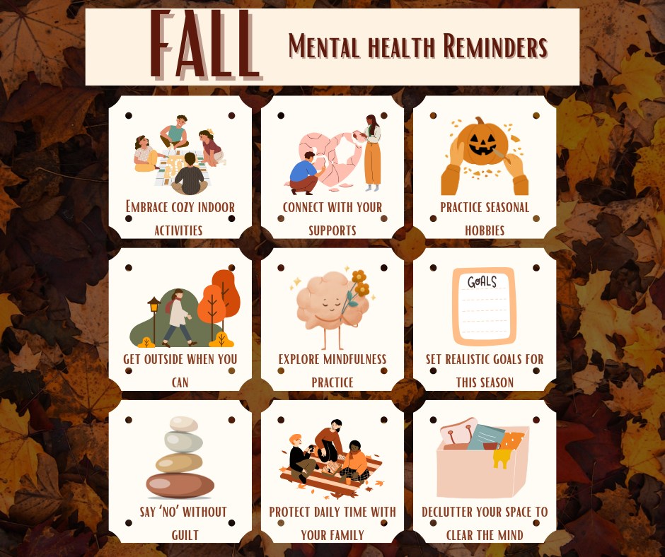 Compass - 🍂 Fall into Mental Wellness 🍂 Autumn is here! The crisp air ...